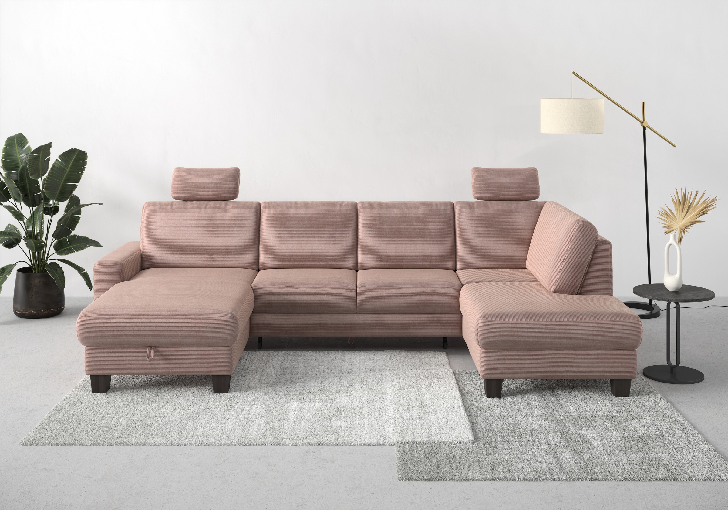 Home affaire "Summer U-Form" mit oder ohne Bettfunktion und Bettkasten, wen günstig online kaufen