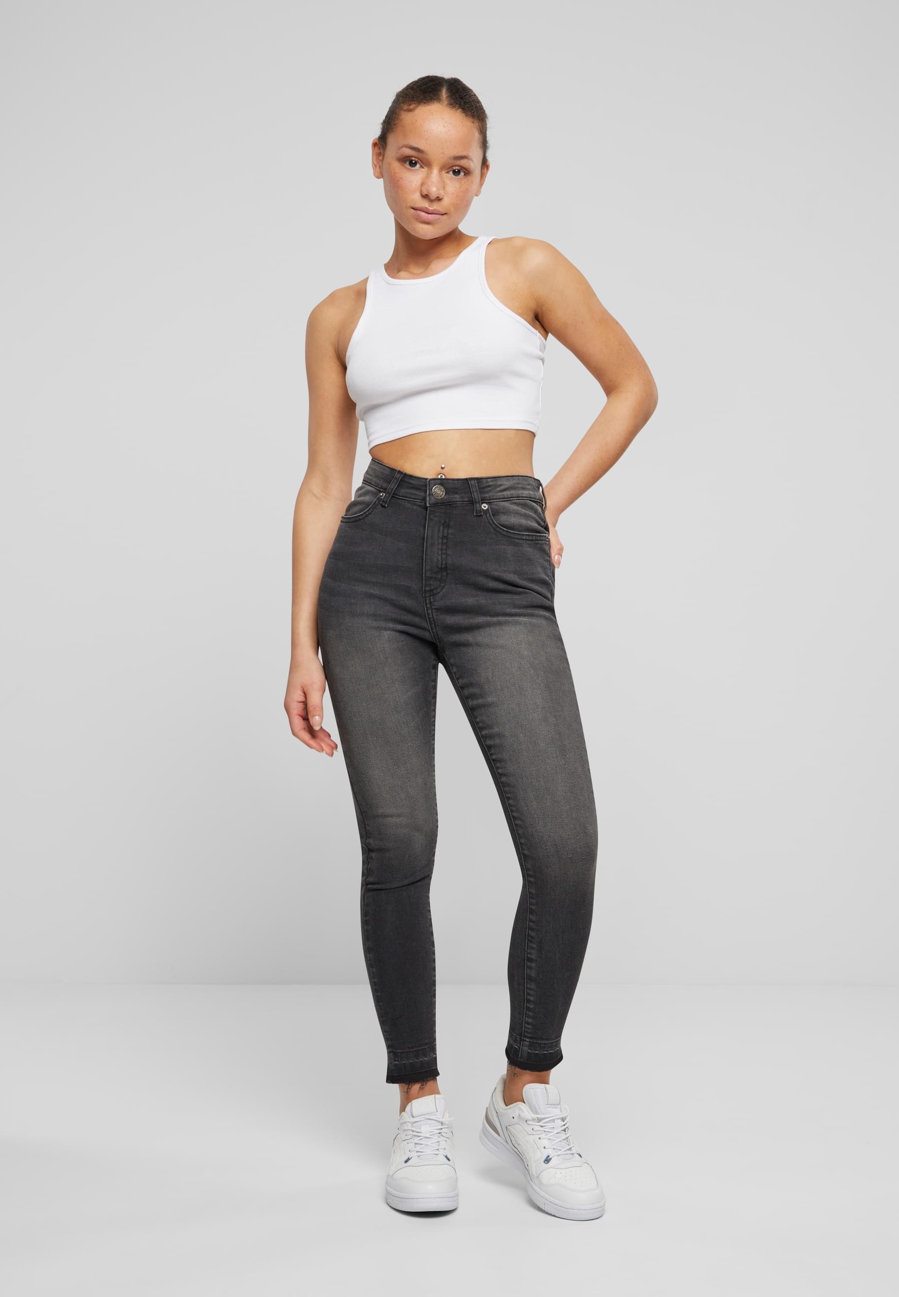 URBAN CLASSICS Bequeme Jeans »Urban Classics Damen Skinny Fit Jeans«