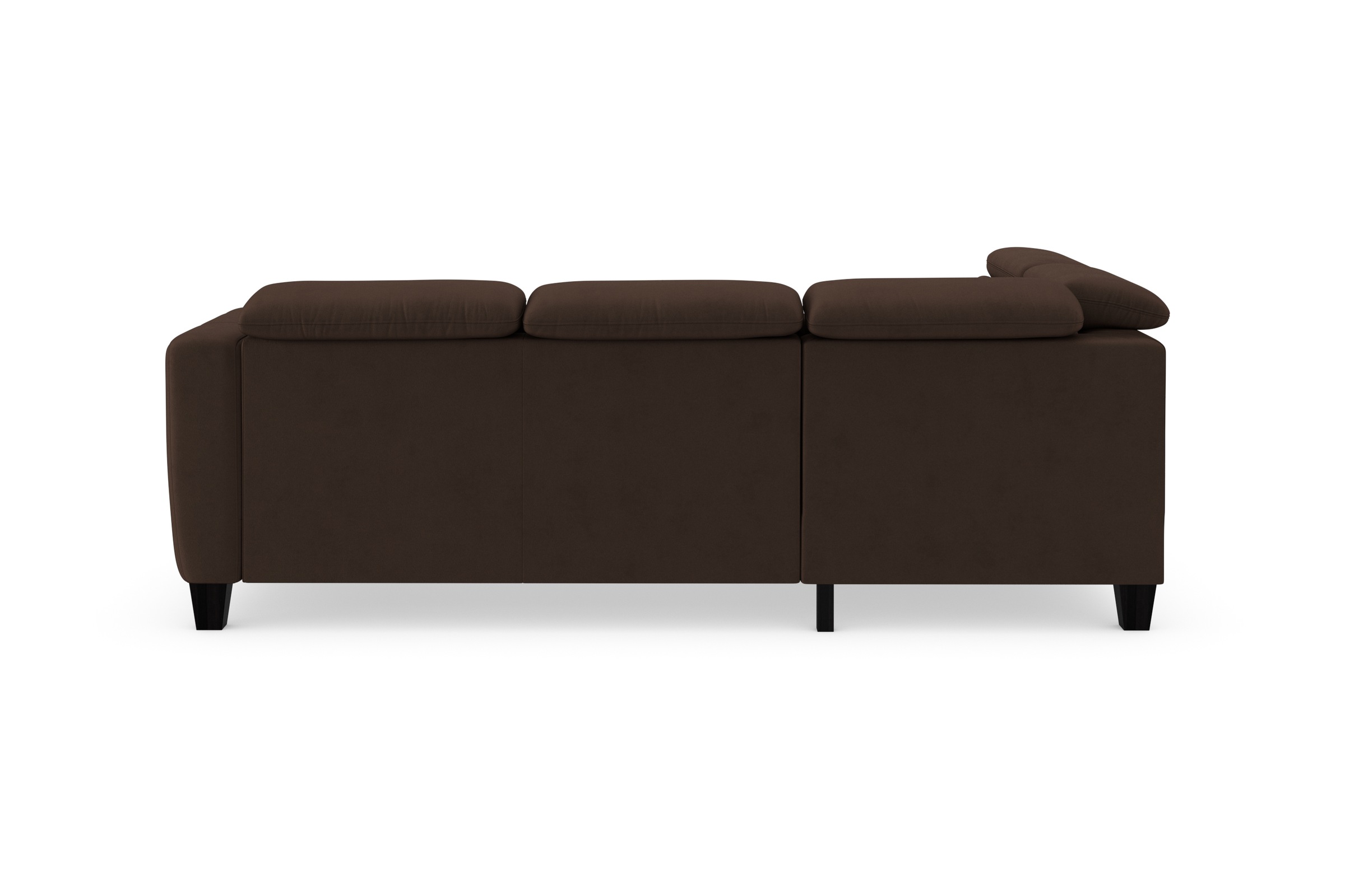 sit&more Ecksofa »Belluci L-Form«, inklusive Federkern, wahlweise mit Bettfunktion und Bettkasten