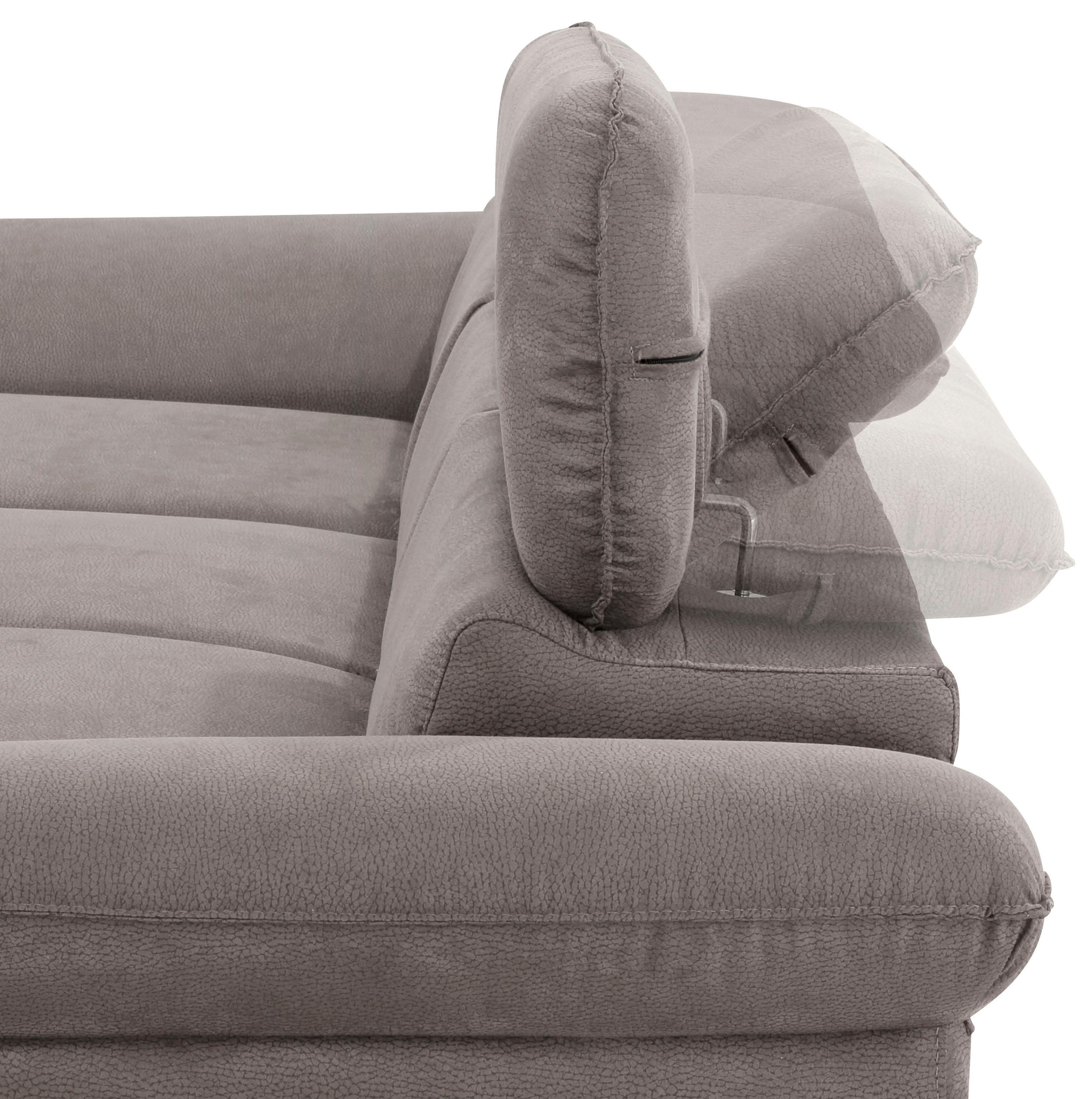 Home affaire Ecksofa »Pilot L-Form«, mit Kopfteilverstellung, wahlweise mit Bettfunktion & Bettkasten