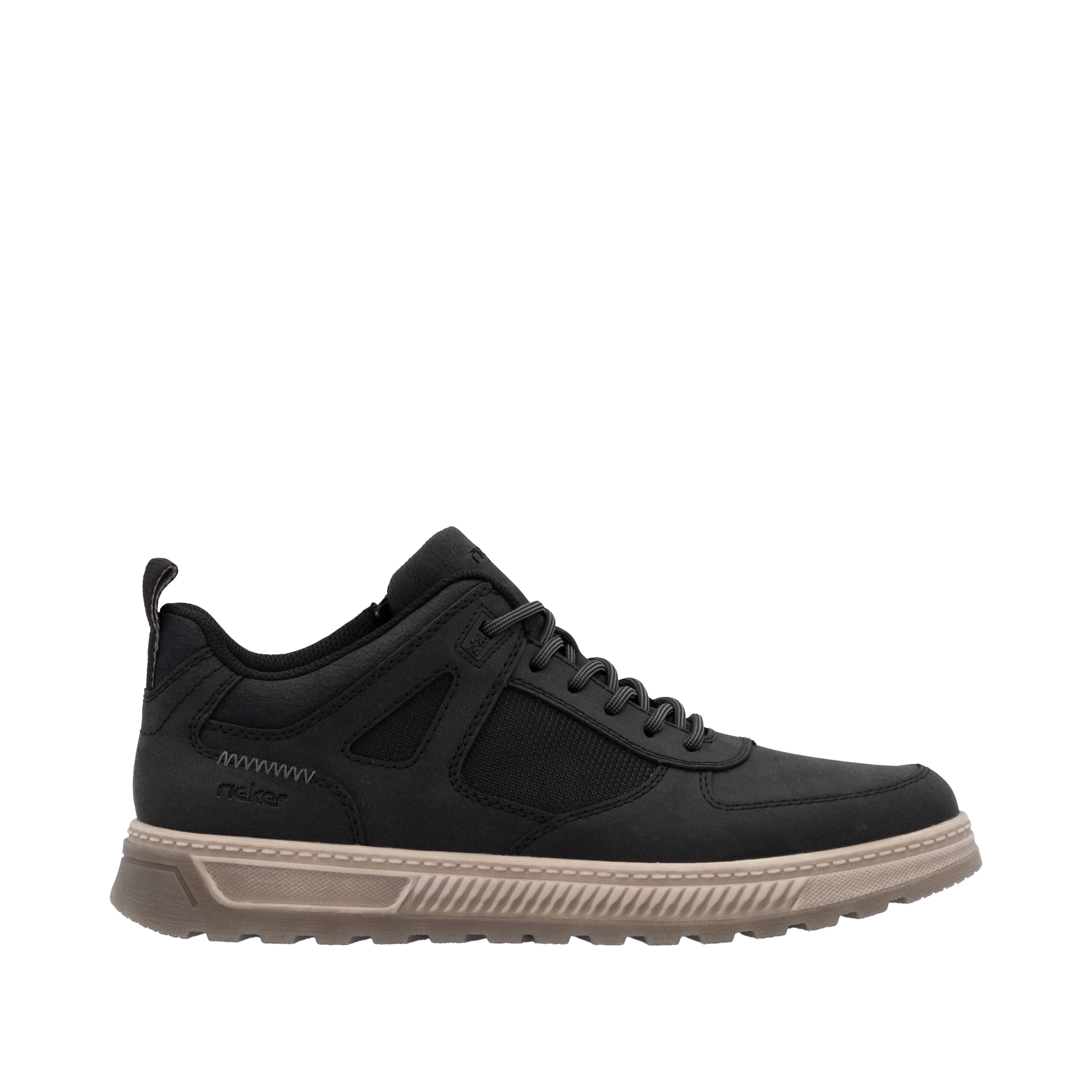 Rieker Sneaker, Schnürschuh, Halbschuh, Outdoorschuh mit gepolstertem Schaftrand
