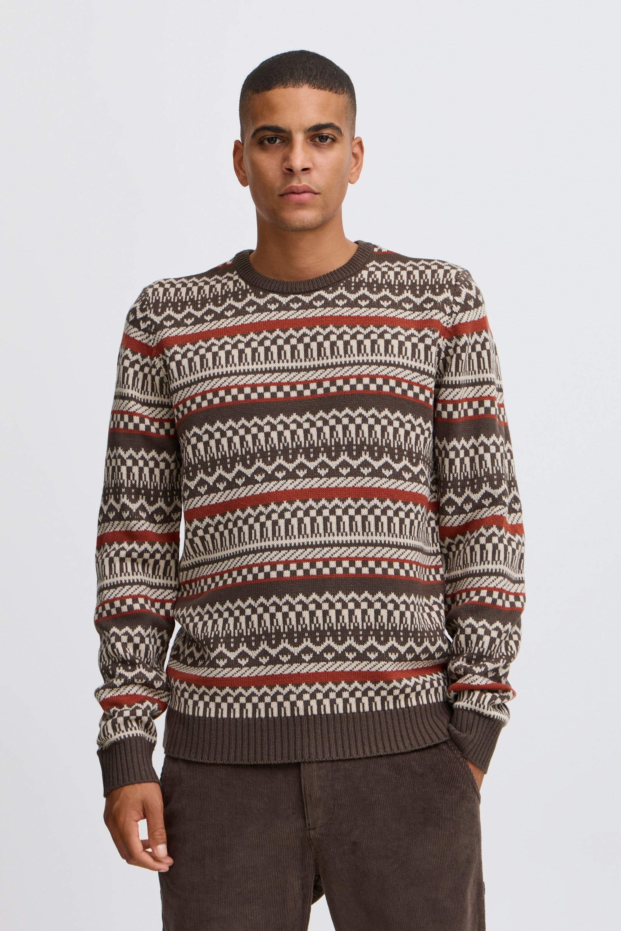 Blend Strickpullover »BHPullover« Gemütlicher Grobstrickpullover