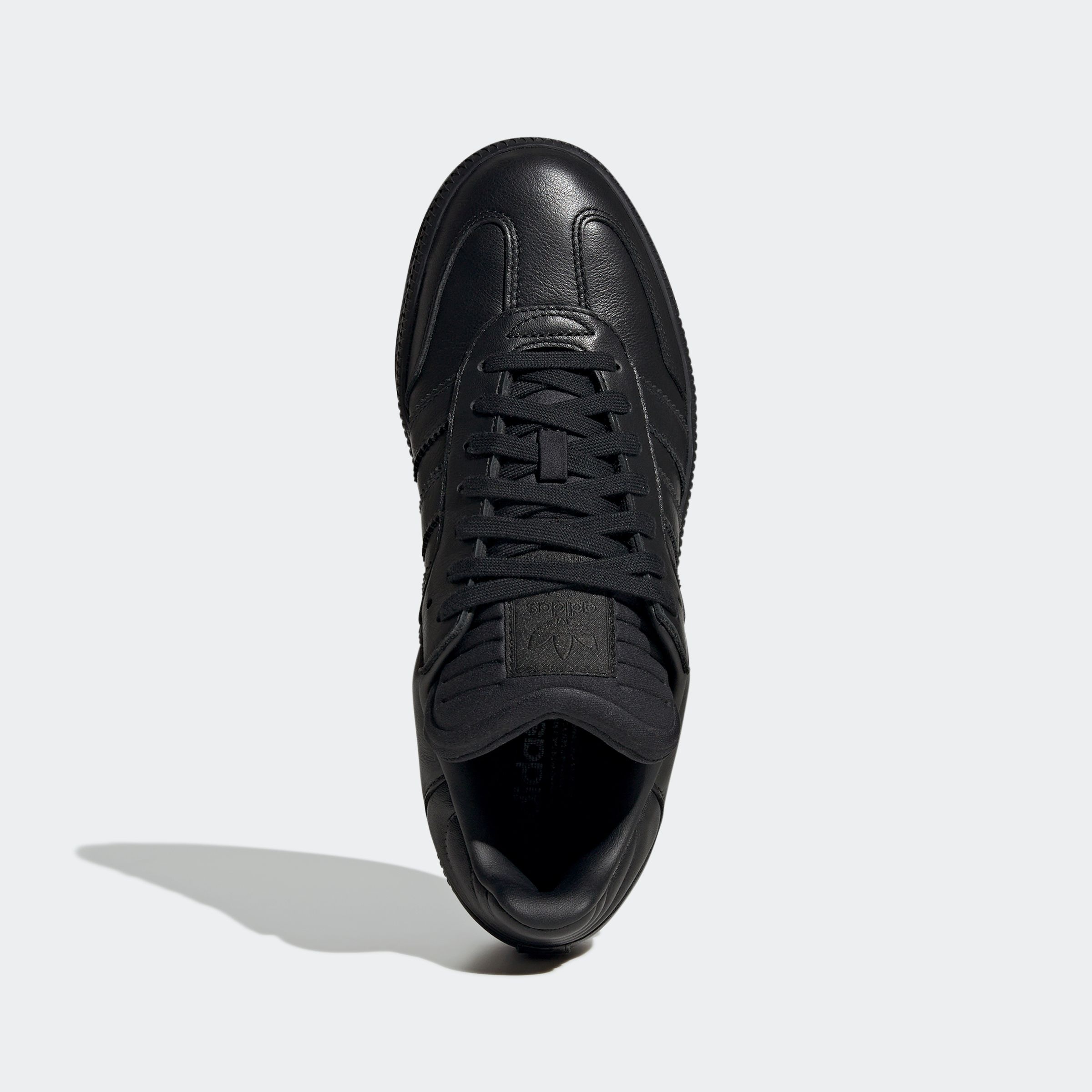 Sneaker ADIDAS ORIGINALS "SAMBA XLG", Damen, Gr. 40, schwarz (core schwarz, core schwarz, core schwarz), Leder, Textil, Schuhe Sneaker, mit erhöhter Sohle und gepolsterter Zunge 3