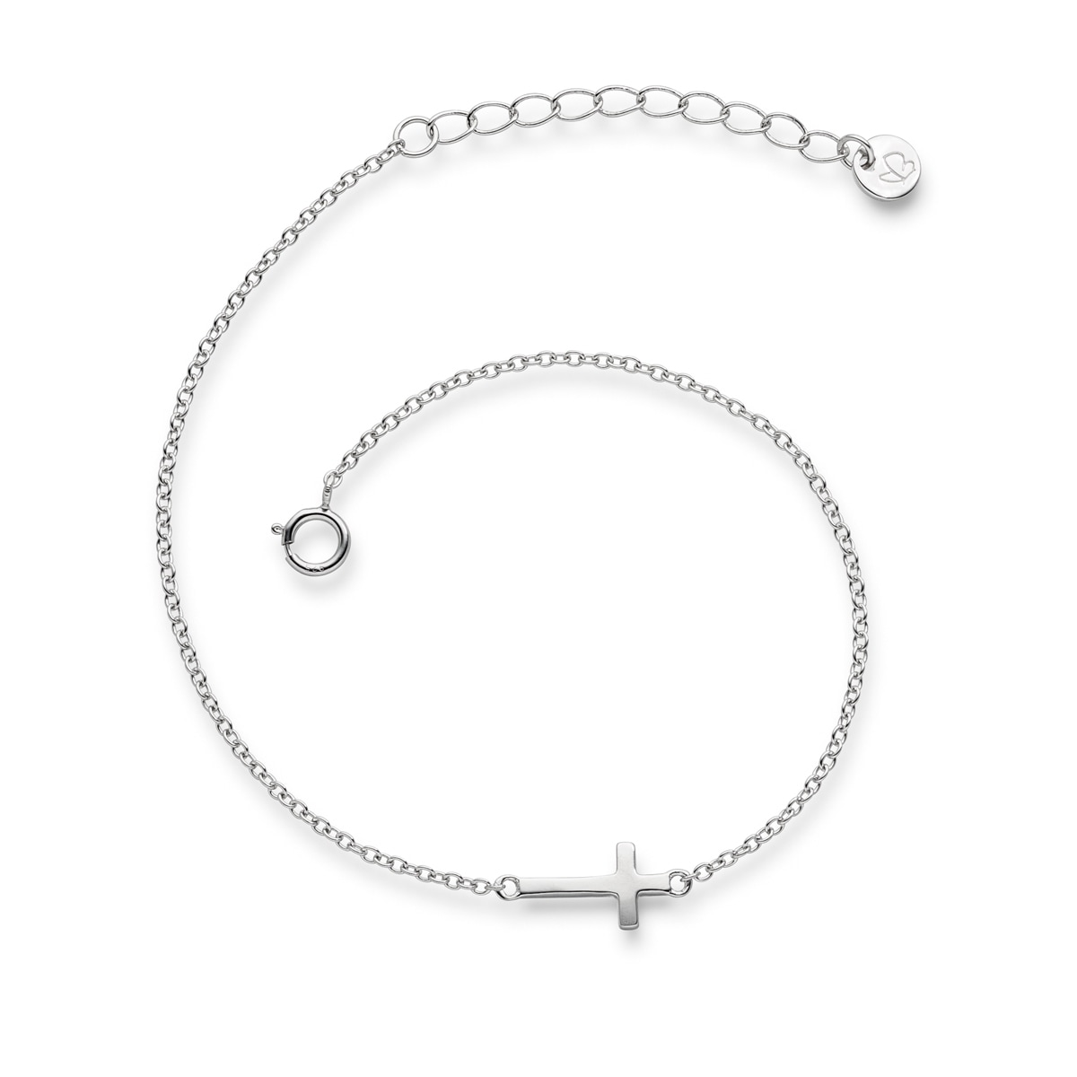 Damen Gliederarmband "X945", Silber 925 (Sterlingsilber), silber, GLANZSTÜCKE MÜNCHEN, Silber 925 (Sterlingsilber), Armbänder, aus Sterling Silber