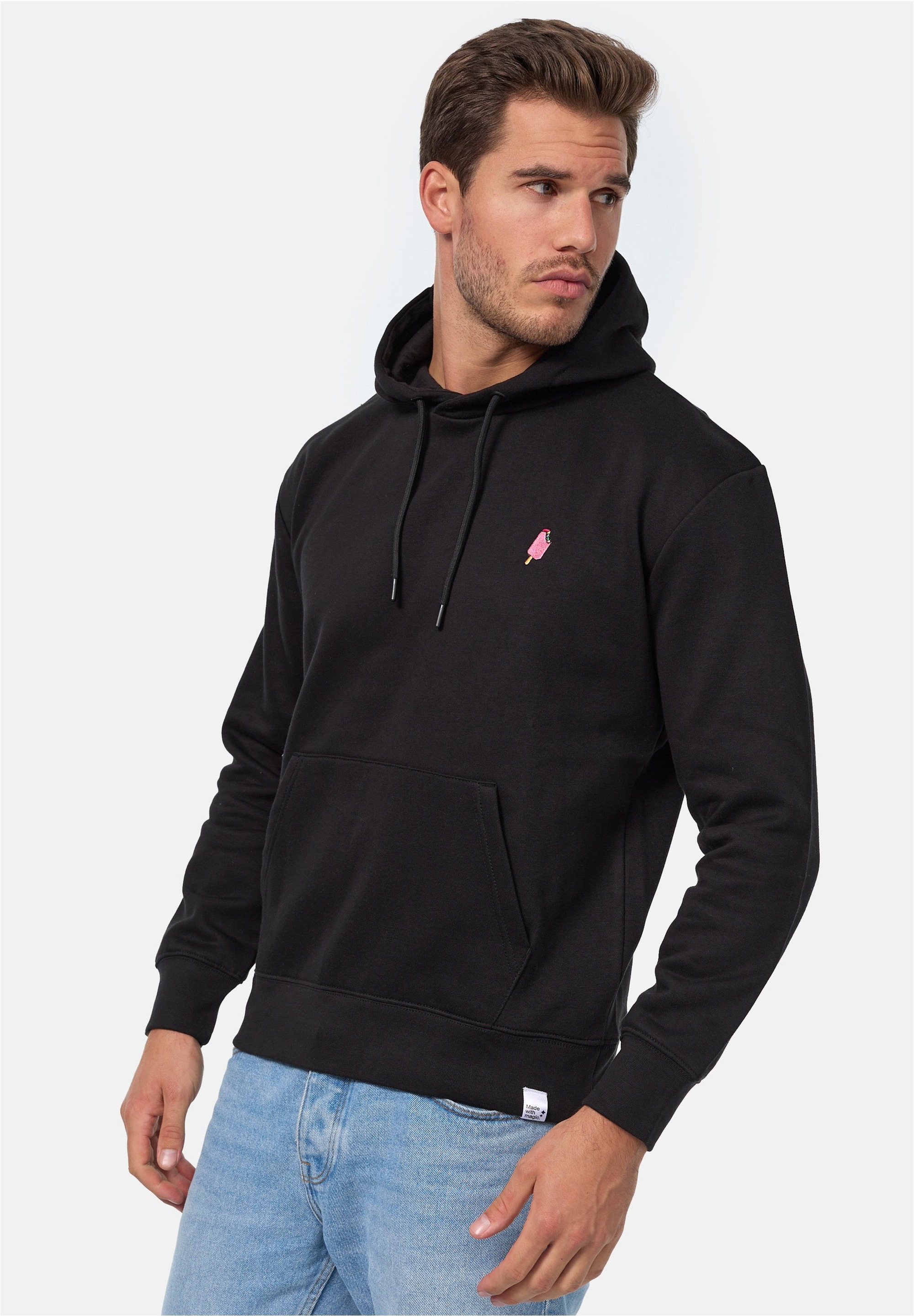 MIKON Kapuzensweatshirt , im modischen Design
