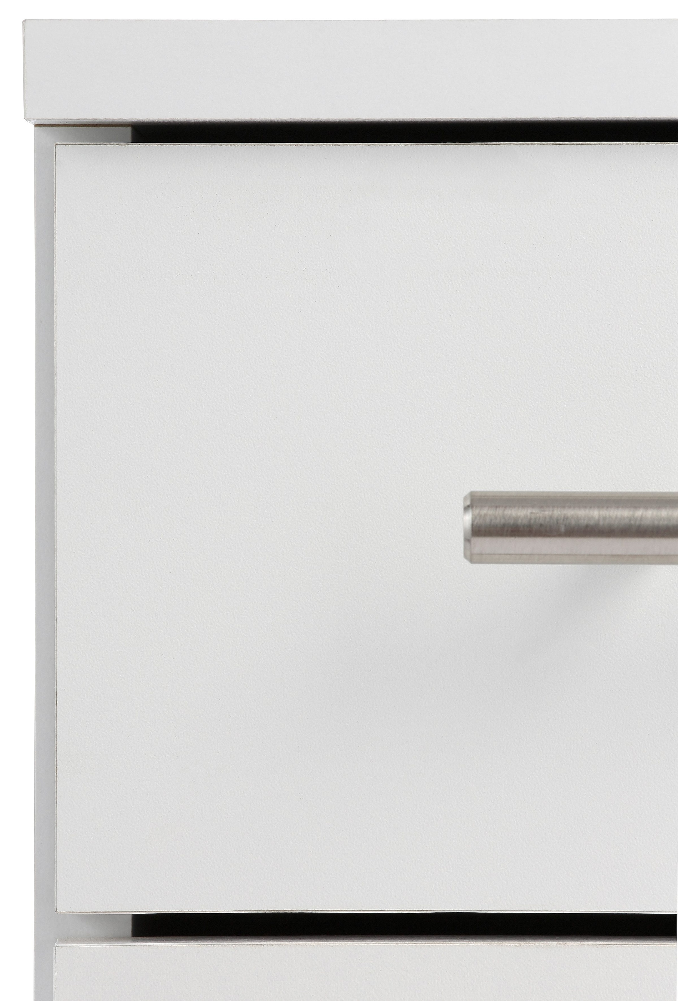 welltime Seitenschrank »Emmi, Breite 30 cm«, Wechselbarer Türanschlag, Metallbeschläge