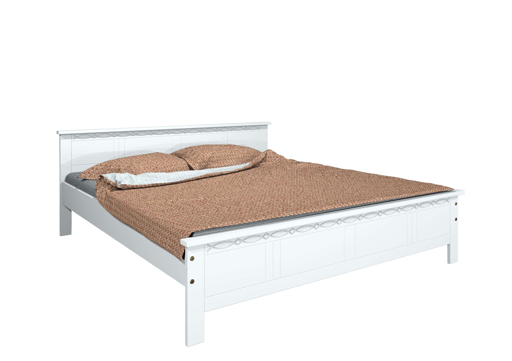 OTTO home Massivholzbett "Indra, TOPSELLER, Landhausstil, edles Design,zert günstig online kaufen