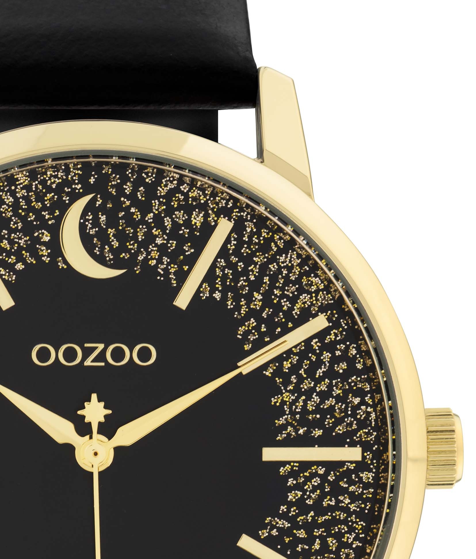 OOZOO Quarzuhr, Armbanduhr, Damenuhr, Lederarmband