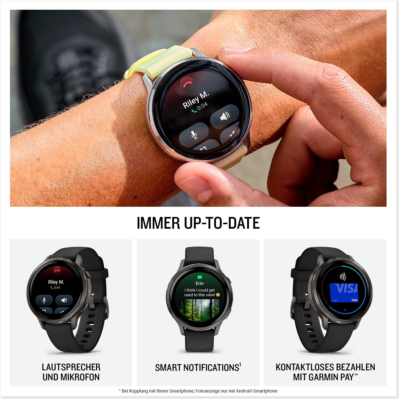 Garmin Smartwatch »Venu 4 41 mm« (3,04 cm / 1,2 ″)