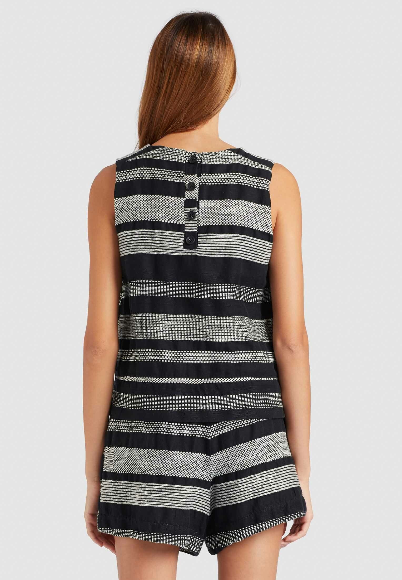 khujo Tanktop »khujo Top FELIPA«, mit Rundhalsausschnitt