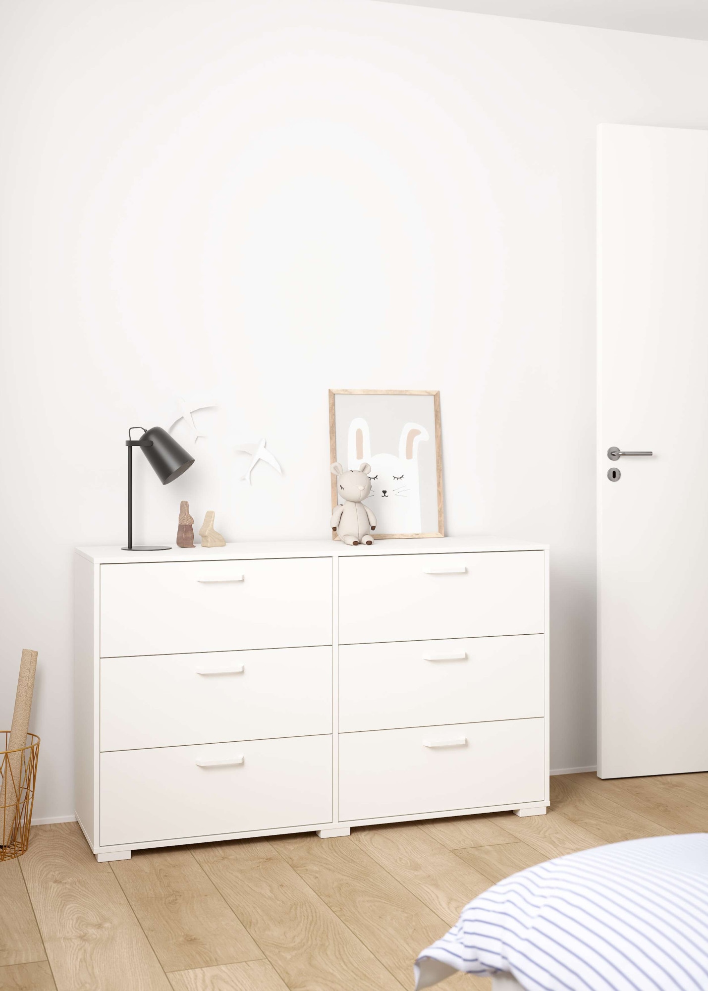 Home affaire Sideboard »Sofia« minimalistisches, modernes Design, Breite 70,2 cm