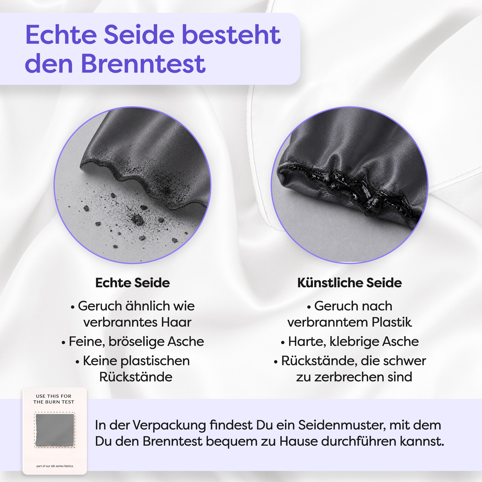 Wolkenfeld Kissenbezug »Seidenkissenbezug 100 % Maulbeerseide, 22 Momme, 6A, 40x80, OEKO-TEX« Sanft zu Haut und Haar, mit verdecktem Hotelverschluss & Geschenkbox