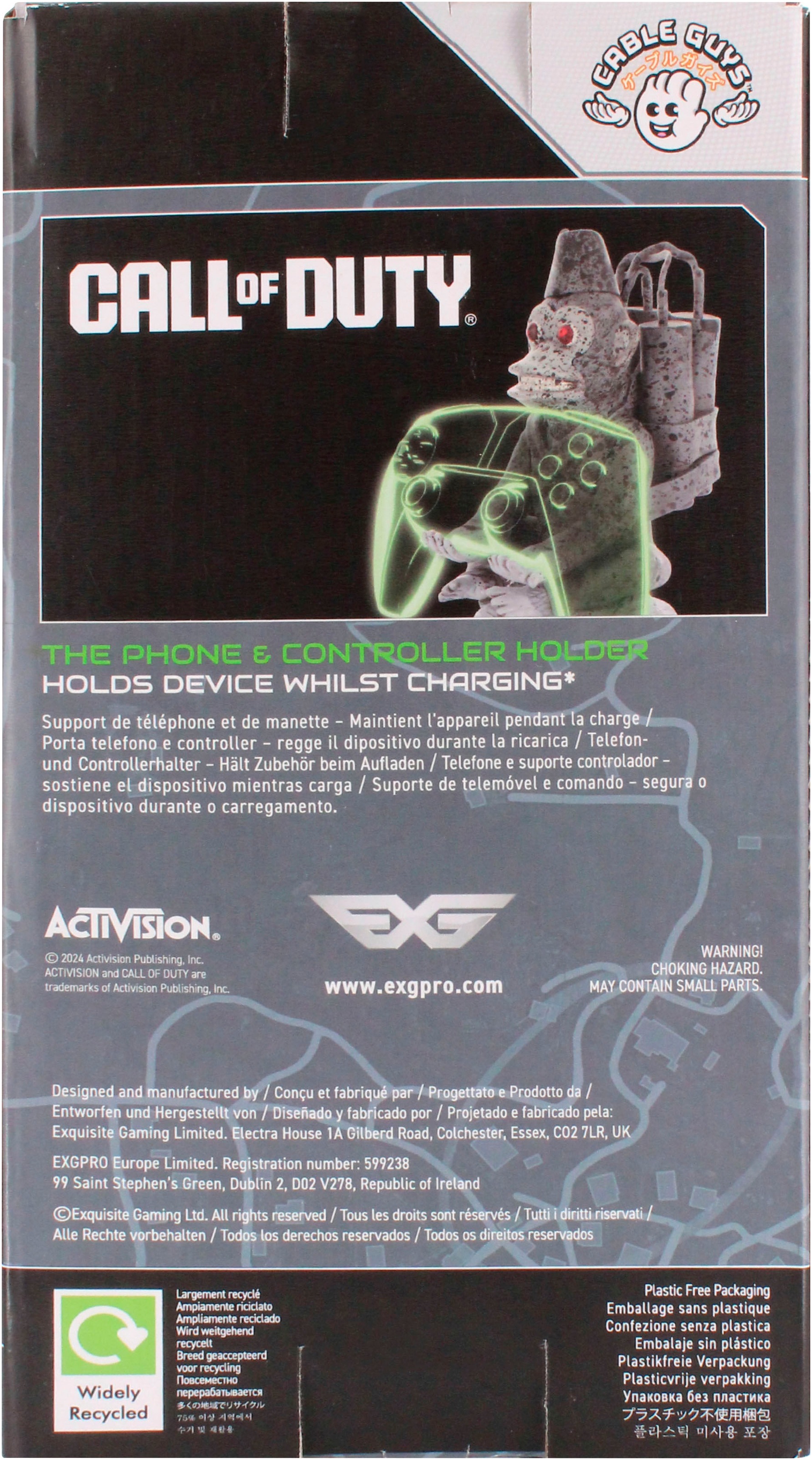 CABLE GUYS Spielfigur »Cable Guy - Call of Duty - Toasted Monkey Bomb«