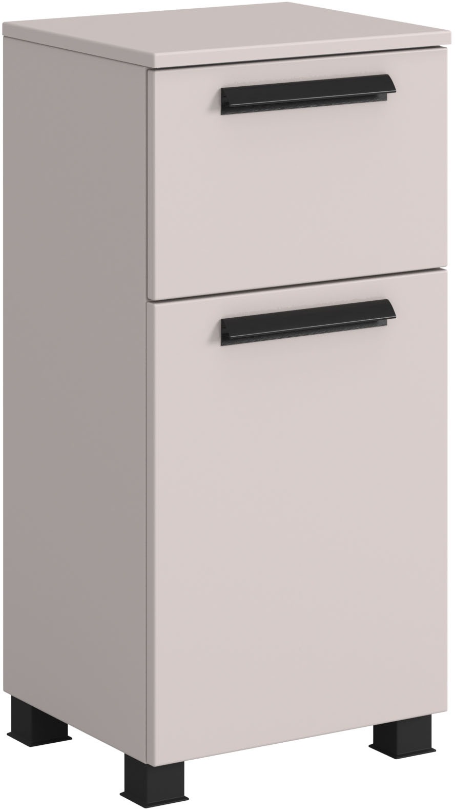 welltime Badmöbel-Set »SALVADA, 5tlg-Set, gedämpfte Scharniere, Softclose, Keramikbecken« Maße (B/T/H): 180/47,5/200 cm, 