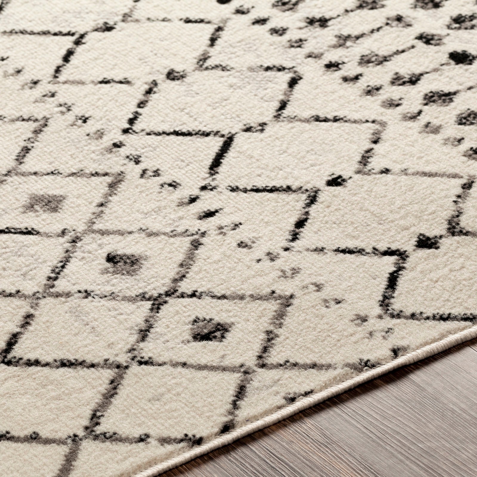 Livabliss Teppich »HEZE«, rechteckig, 11 mm Höhe, Berber, Ethnisch Boho Kurzflor Wohnzimmerteppich, Schlafzimmer