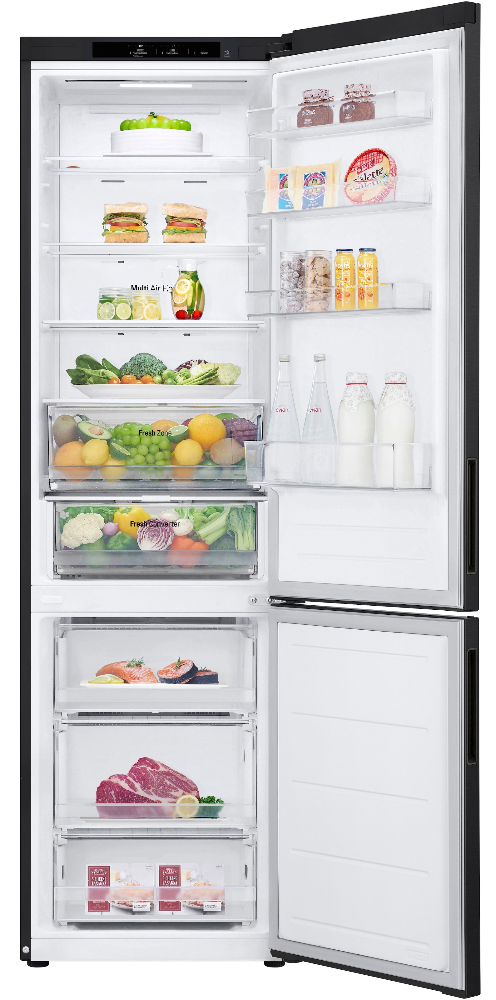 LG Kühl-/Gefrierkombination »GBV22NCBEP«, FRESHConverter® Schublade: variable Temperatur für mehr Frische