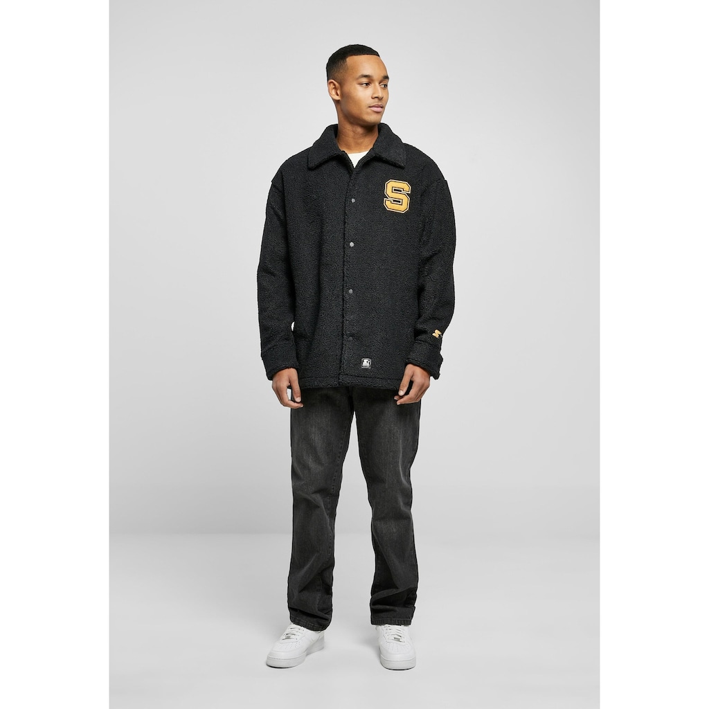 Starter Black Label Winterjacke »Starter Black Label Herren Starter Sherpa Shirt Jacket«, (1 St.), ohne Kapuze