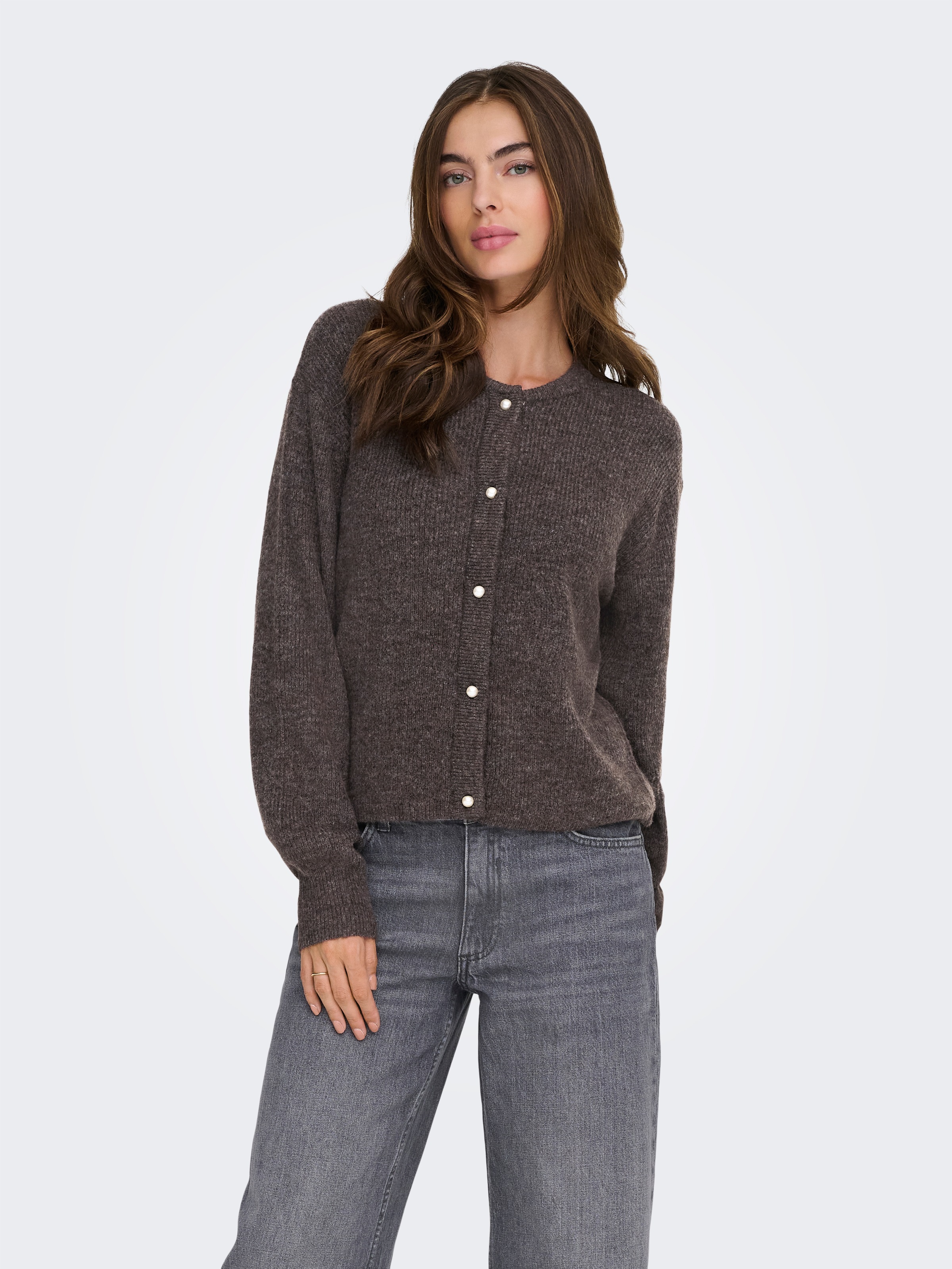 JDY Strickjacke "JDYLUMI LIFE L/S BUTTON CARDIGA KNT NOOS" günstig online kaufen