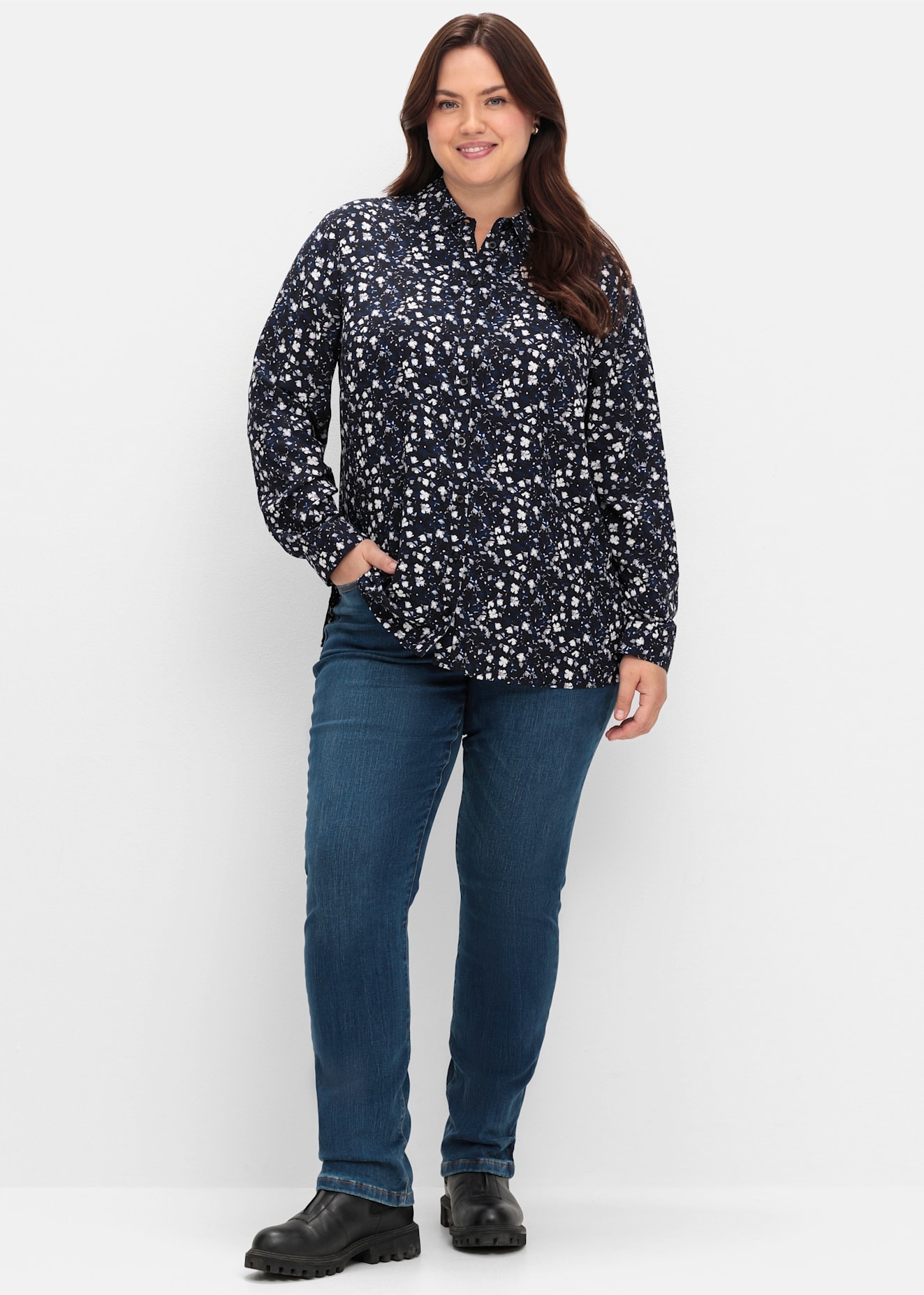 Sheego Hemdbluse günstig online kaufen