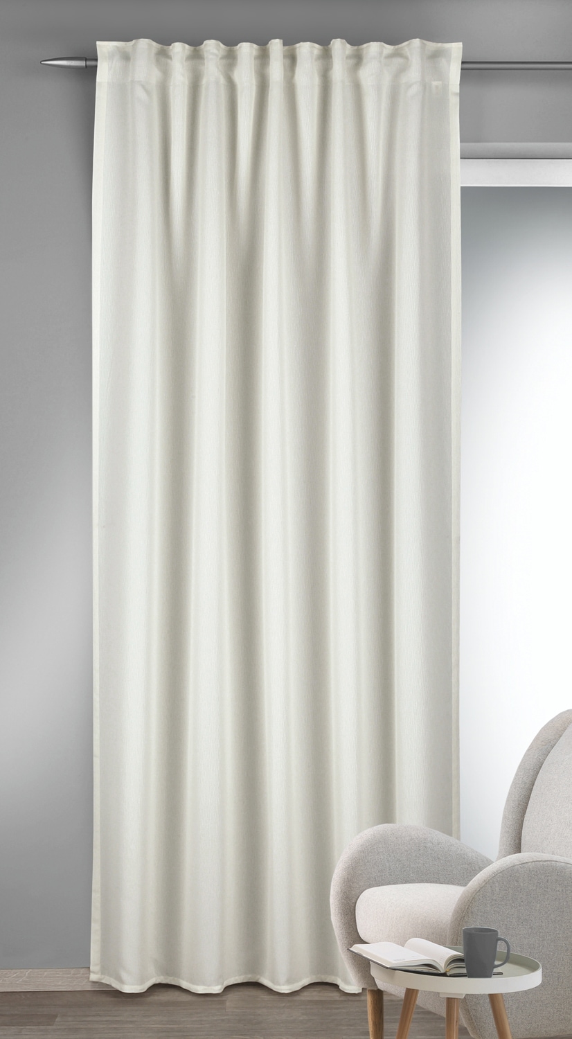 HOMING Gardine "Louis" verdeckte Schlaufen 1 Stk. tlg. Fertigschal günstig online kaufen