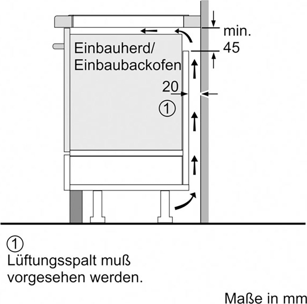 NEFF Flex-Induktions-Kochfeld von SCHOTT CERAN® »T68TTV4L0«, T68TTV4L0, mit intuitiver Twist Pad® Bedienung