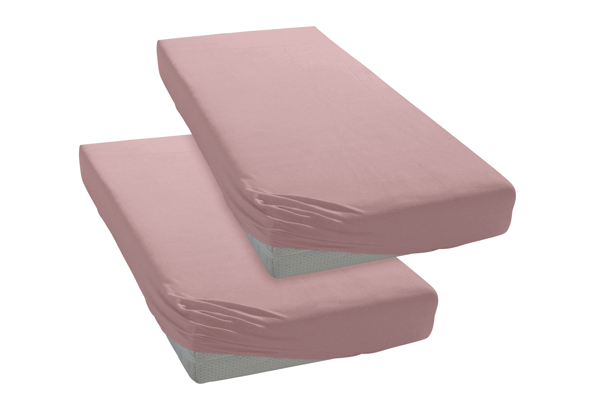 OTTO home Spannbettlaken »PHYSALIS Comfort 100% Baumwolle, 150 g/m²« Bettlaken bis 20 cm Matratzenhöhe, weich, bügelfrei, optimaler Sitz