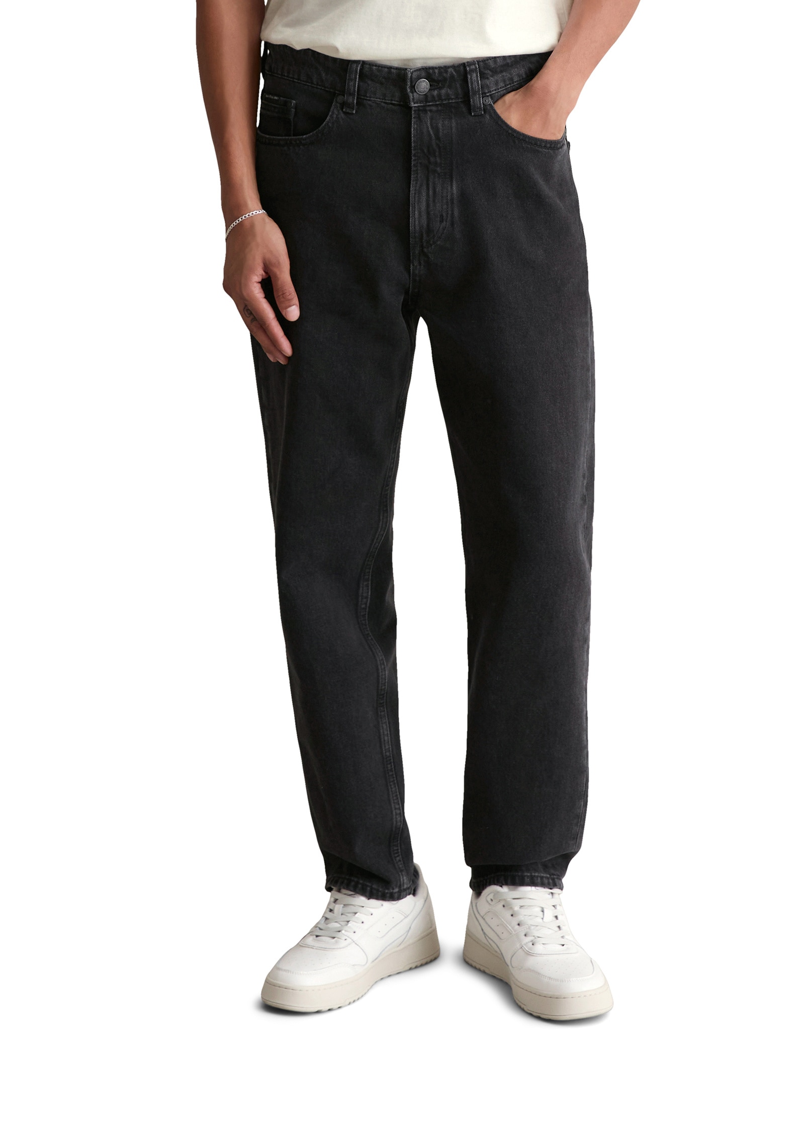 Marc OPolo DENIM Tapered-fit-Jeans "aus reiner Bio-Baumwolle" günstig online kaufen