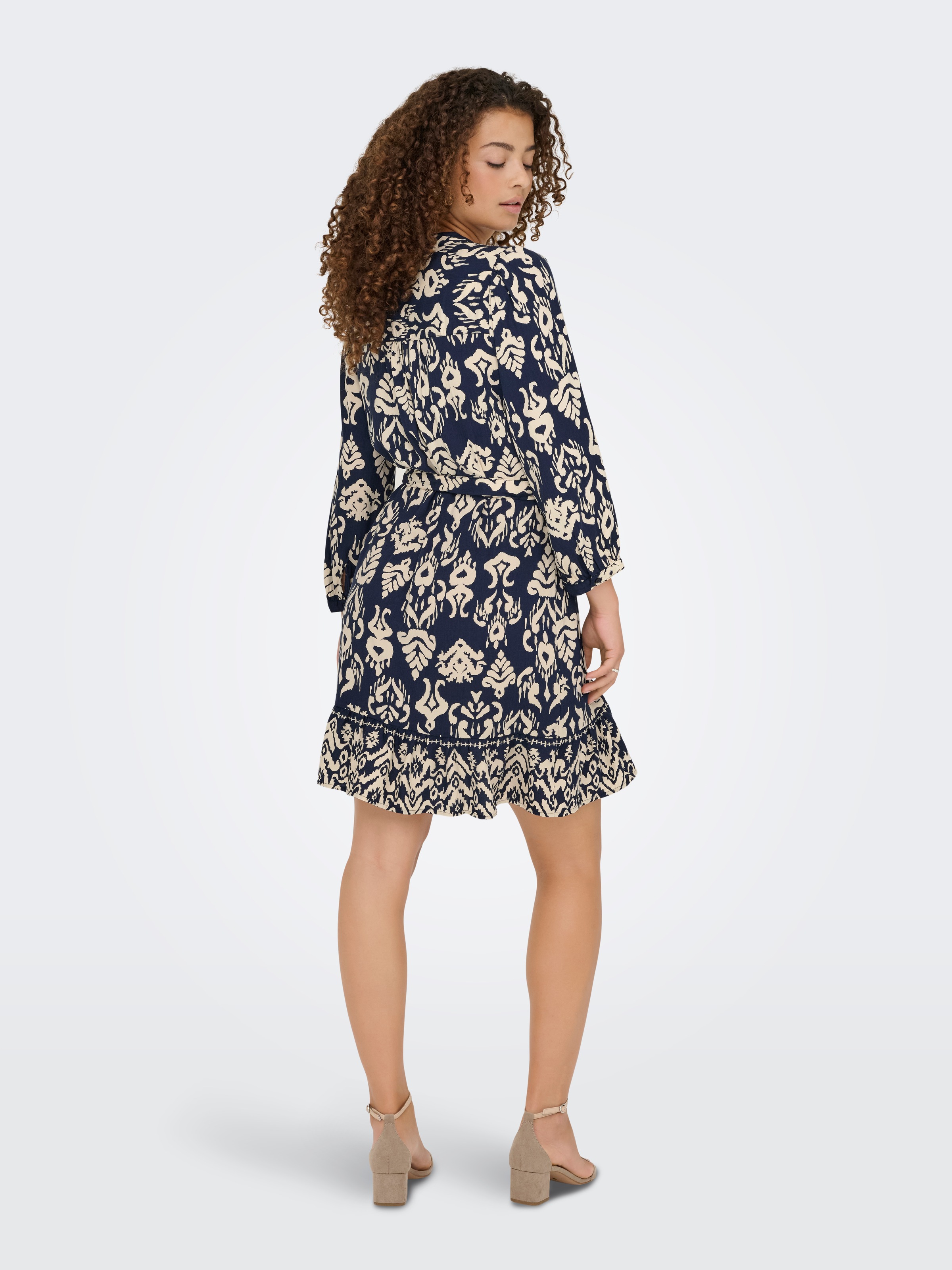 ONLY Tunikakleid "ONLANTONIA LIFE 3/4 SHORT DRESS WVN", Sommerkleid günstig online kaufen