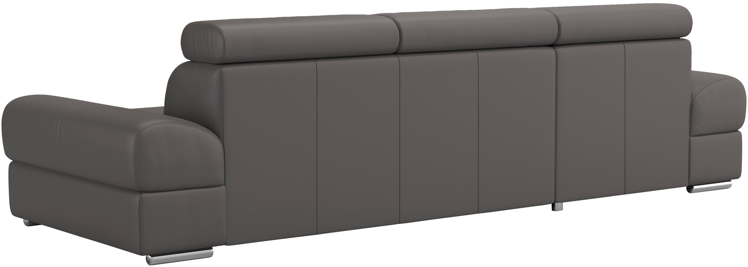 sit&more Ecksofa Broadway, mit verstellbaren Kopfteilen, wahlweise mit Bettfunktion
