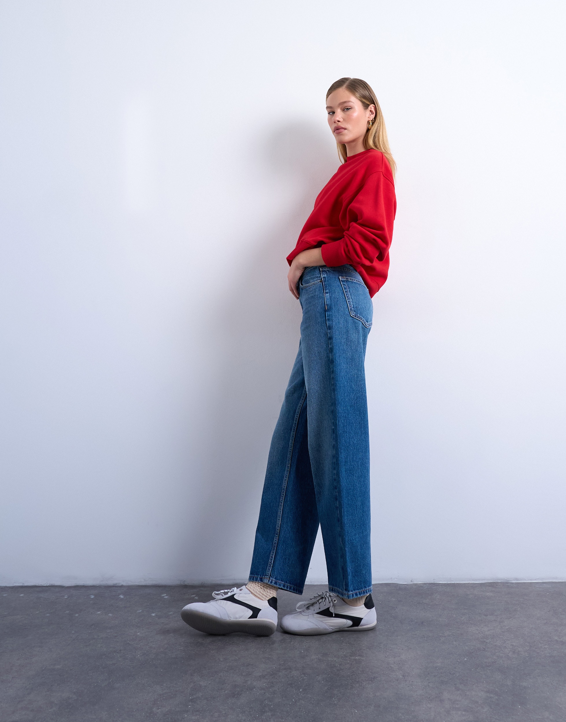 TOPSHOP Relax-fit-Jeans »TSCINCH LR WIDE DNM JEANS MB NOOS« Baumwolle, relaxed fit