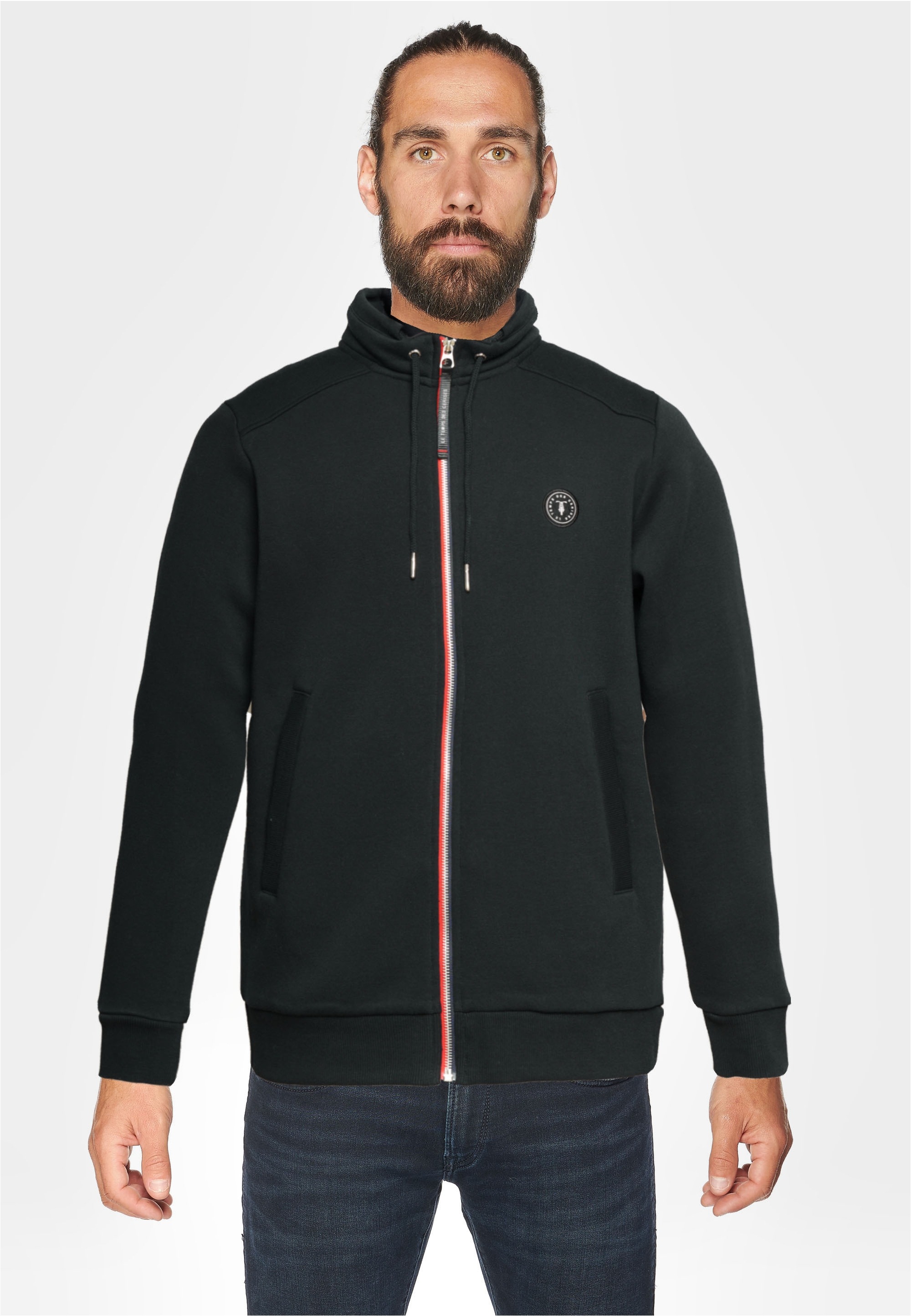 Le Temps Des Cerises Sweatjacke »GOAL«, mit Kängurutaschen