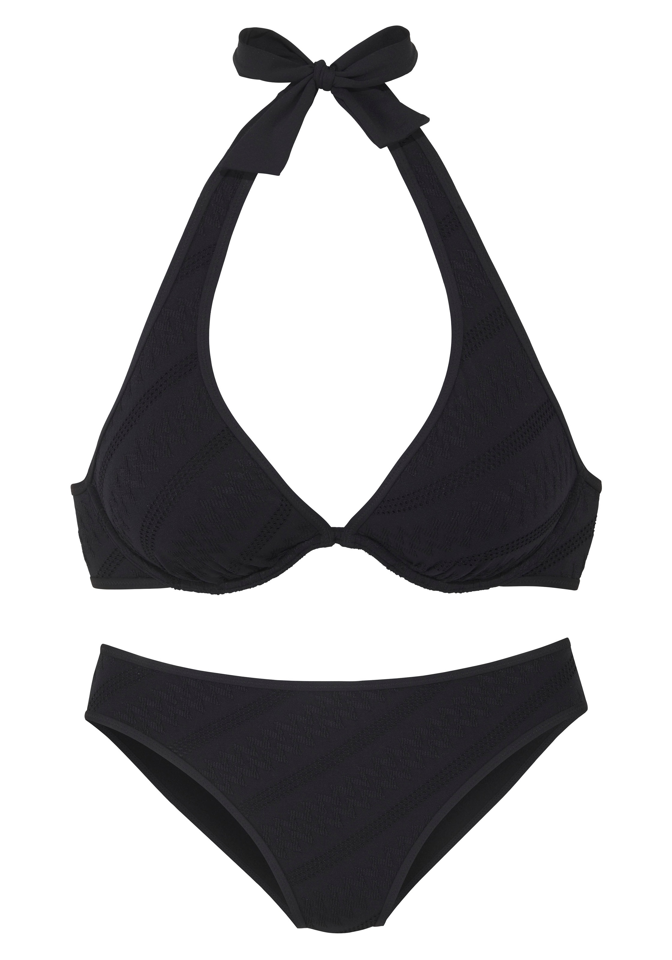 s.Oliver Bügel-Bikini "Naila", (Set), mit Struktur günstig online kaufen