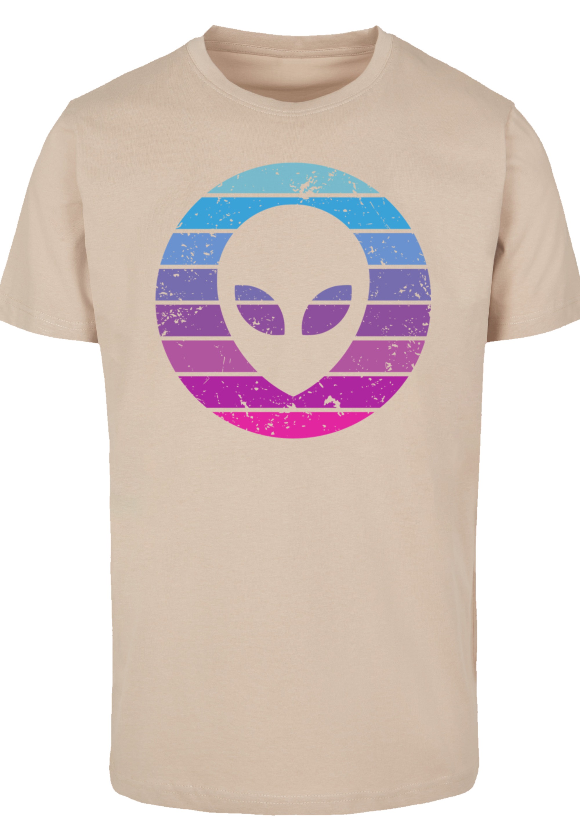 F4NT4STIC T-Shirt »Alien Kopf«, Premium Qualität
