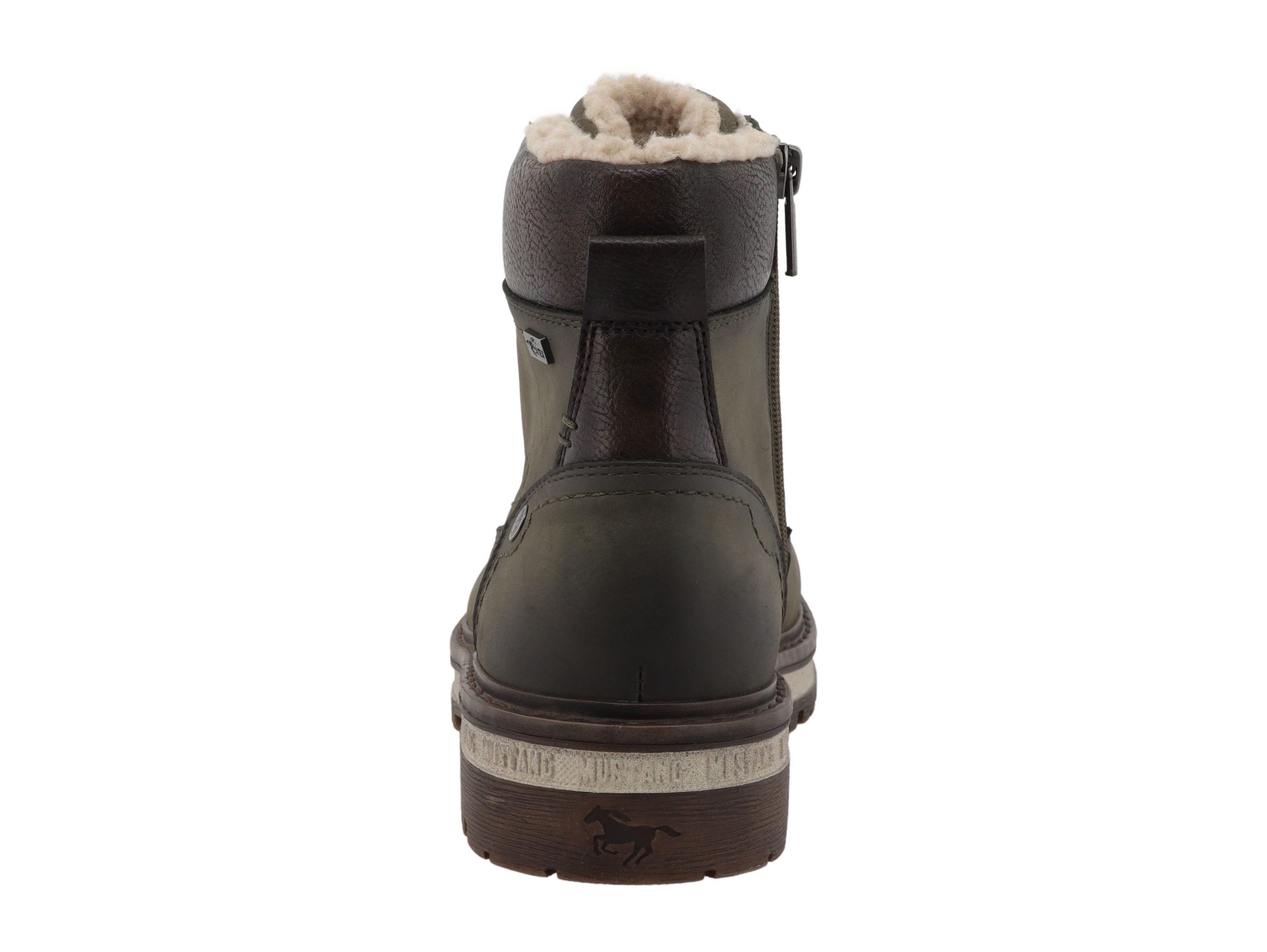 Mustang Shoes Winterboots »Stiefelette«  Schnürboots, im Bergsteigerlook, mit weicher Schaftrand-Polsterung