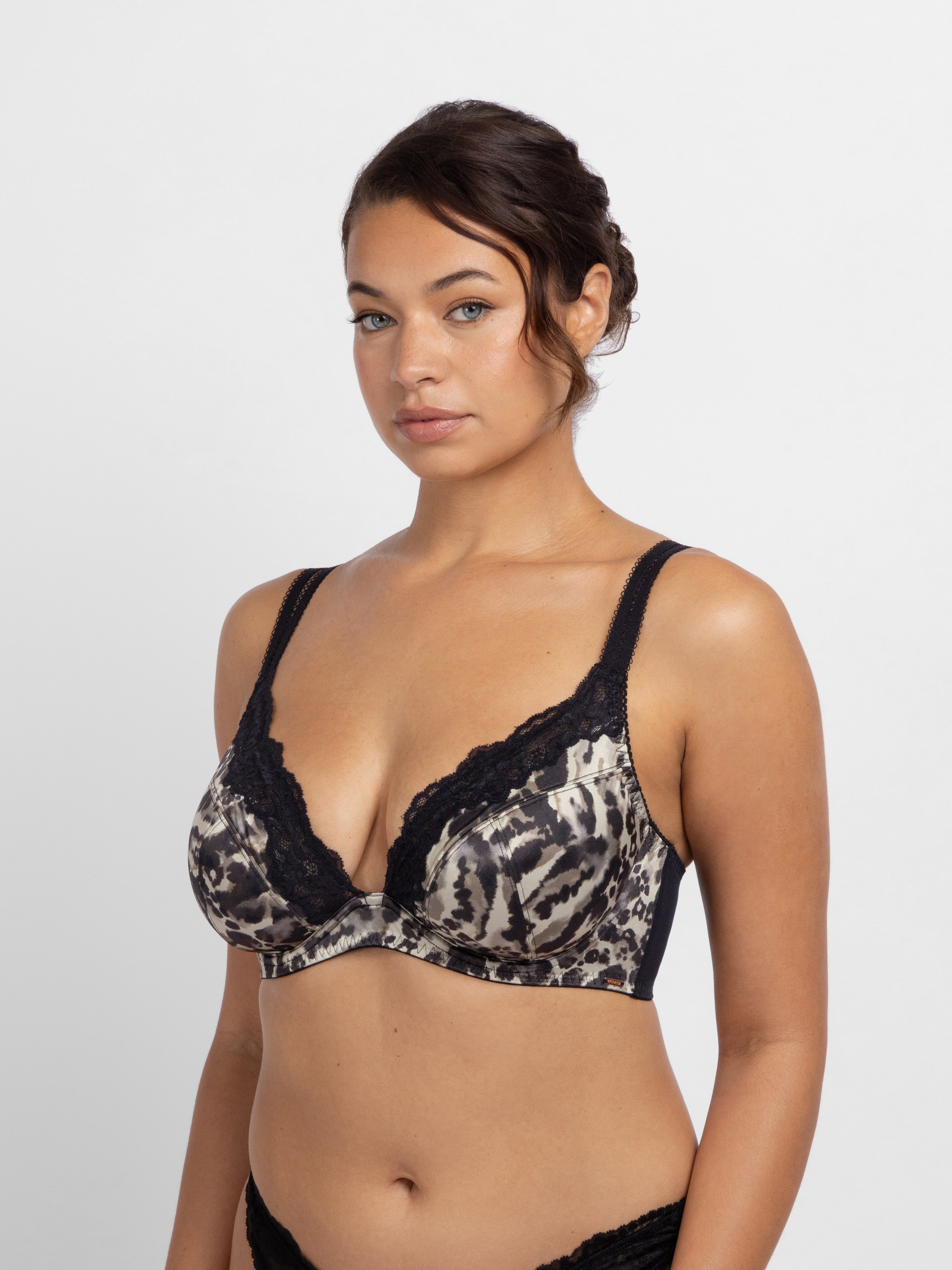 Thumbnail - Dorina Bügel-BH "ORIGINS-PRINT" Leo-Muster, Spitze, Doppelträger