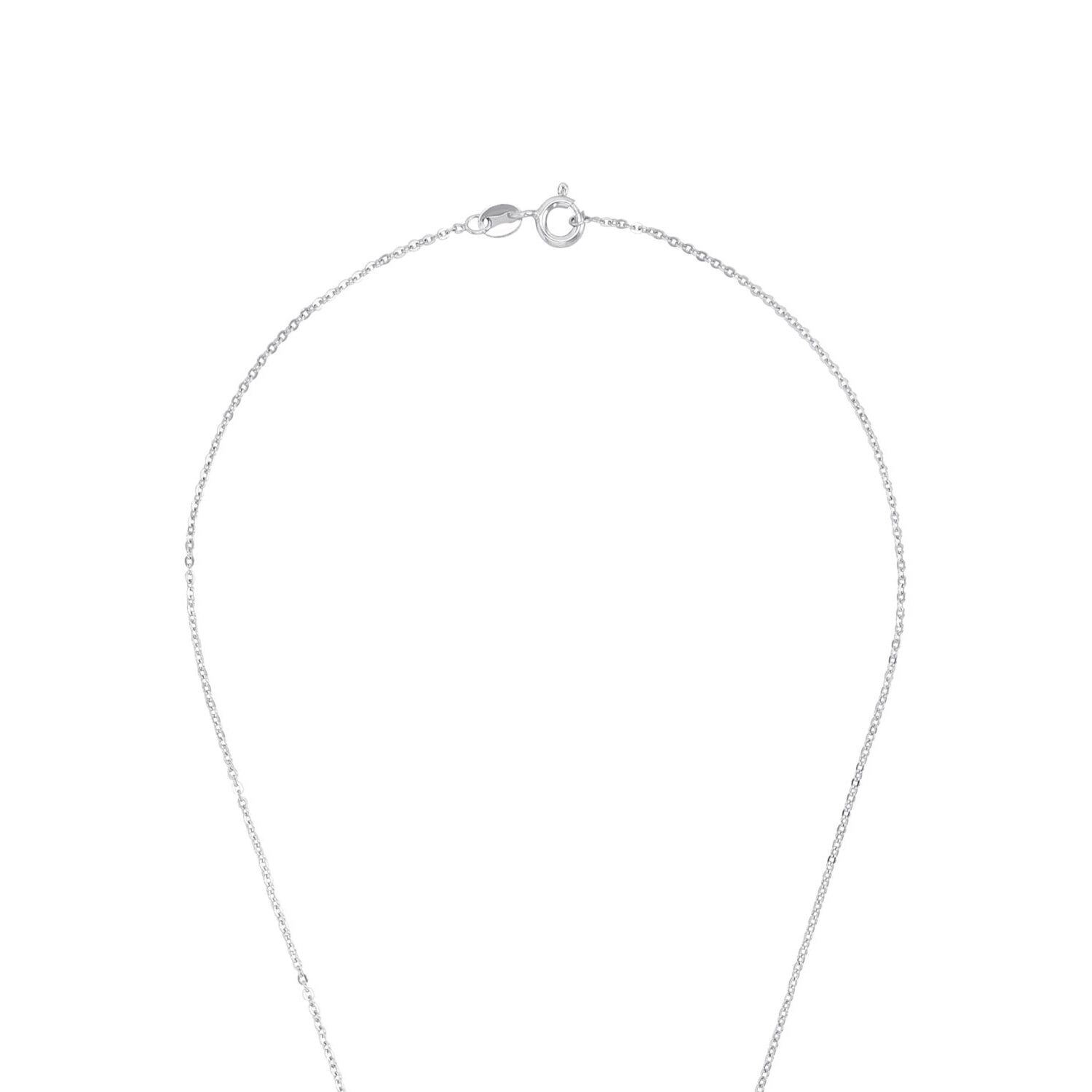 Amor Kette mit Anhänger mit Kristallglas