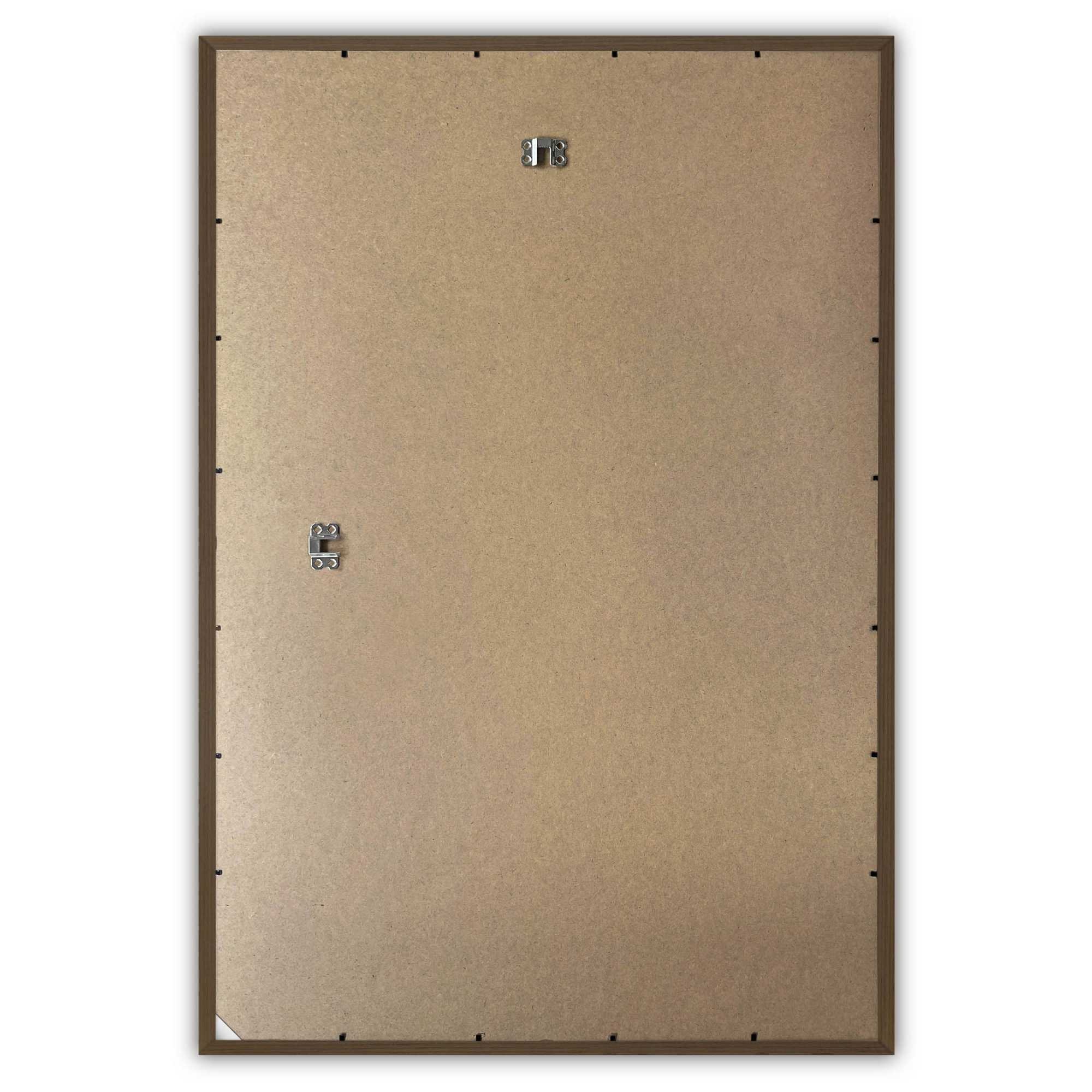 Reinders! Bilderrahmen »Bilderrahmen Poster 61x91,5 oder 50x70« für 1 Bilder Wohnzimmer - Walnuß - MDF - 64,5x95 cm