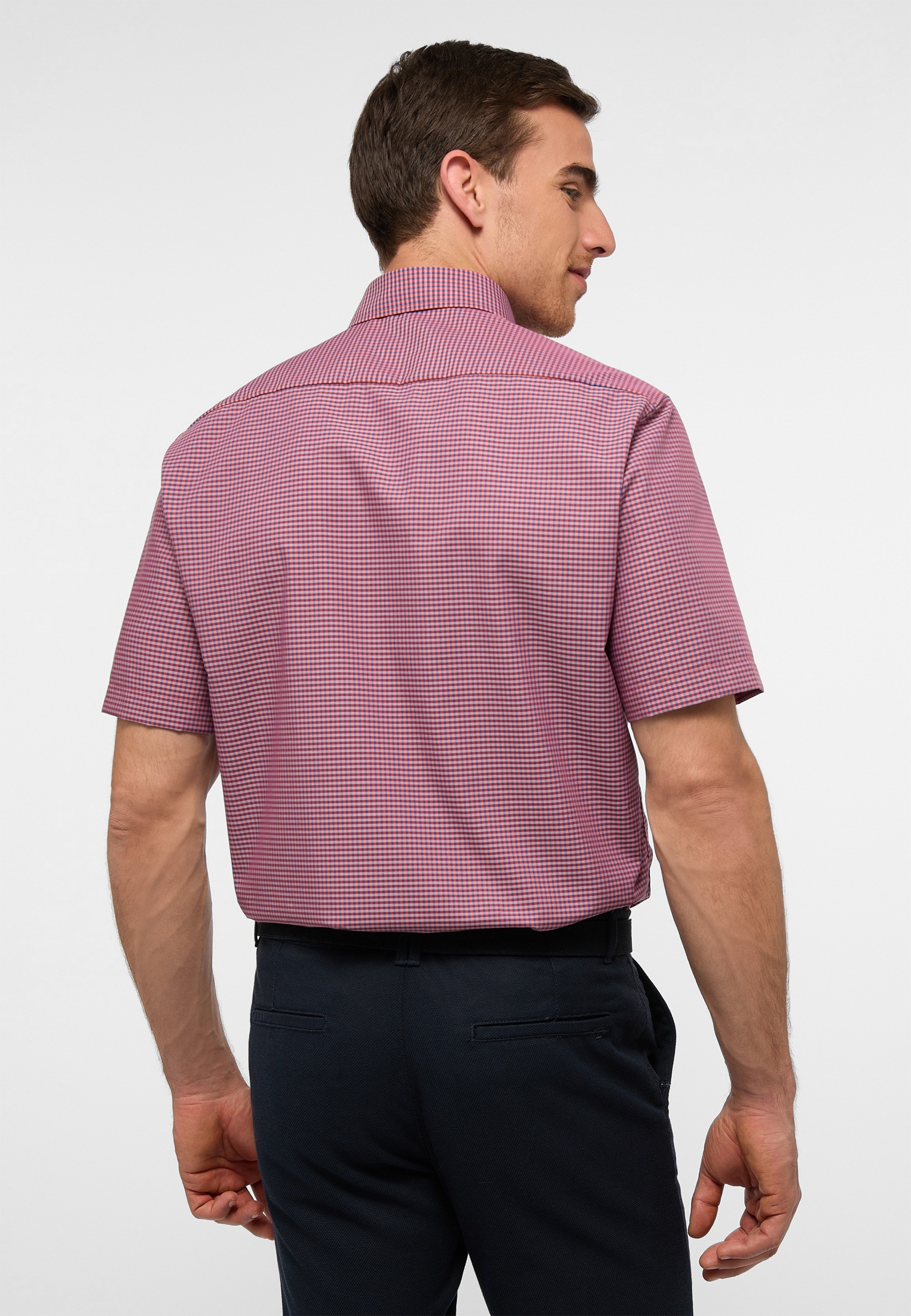 Eterna Kurzarmhemd "COMFORT FIT" NON IRON (bügelfrei) günstig online kaufen