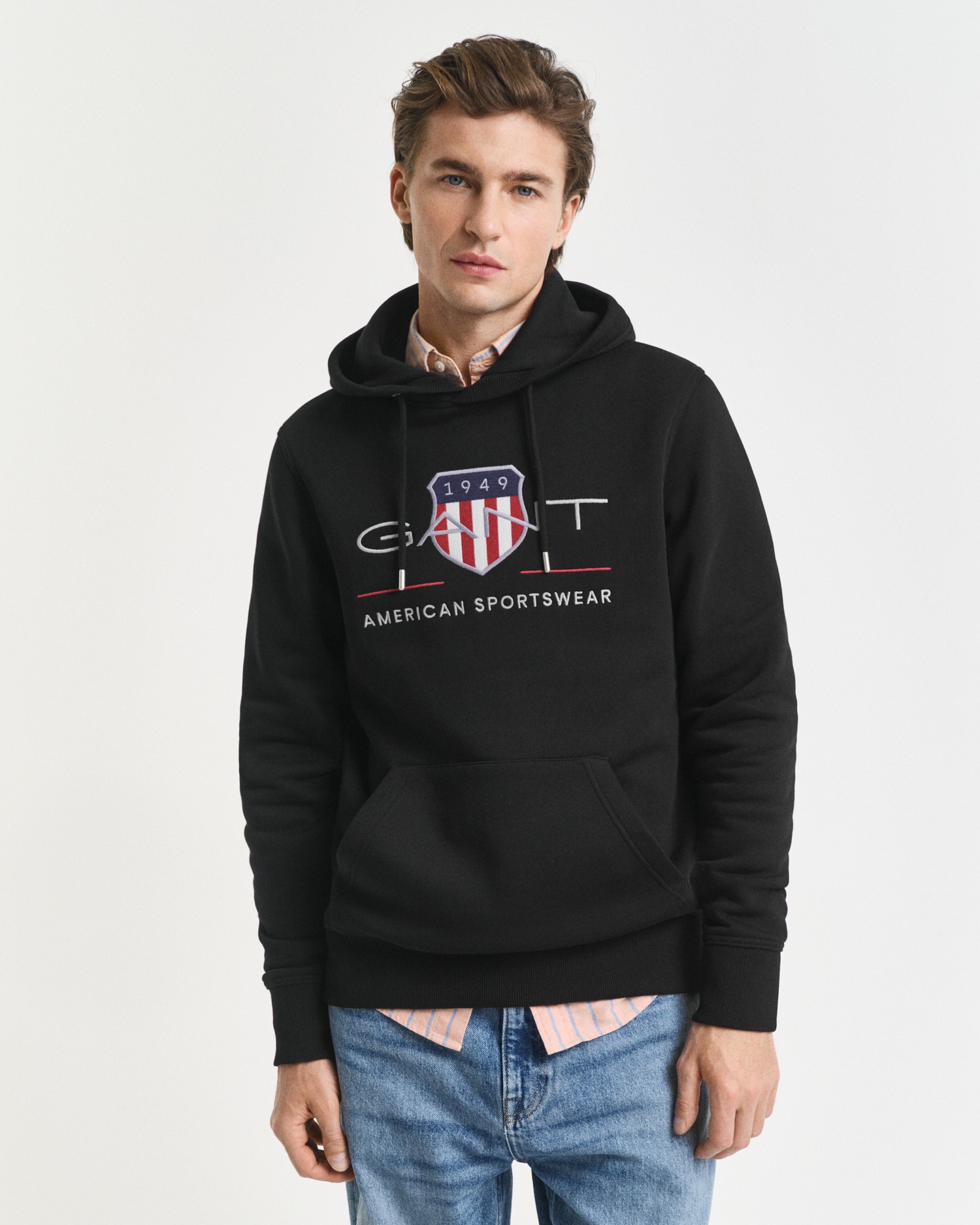 Gant "REG ARCHIVE SHIELD HOODIE", mit modischer Logostickerei auf der Brust günstig online kaufen