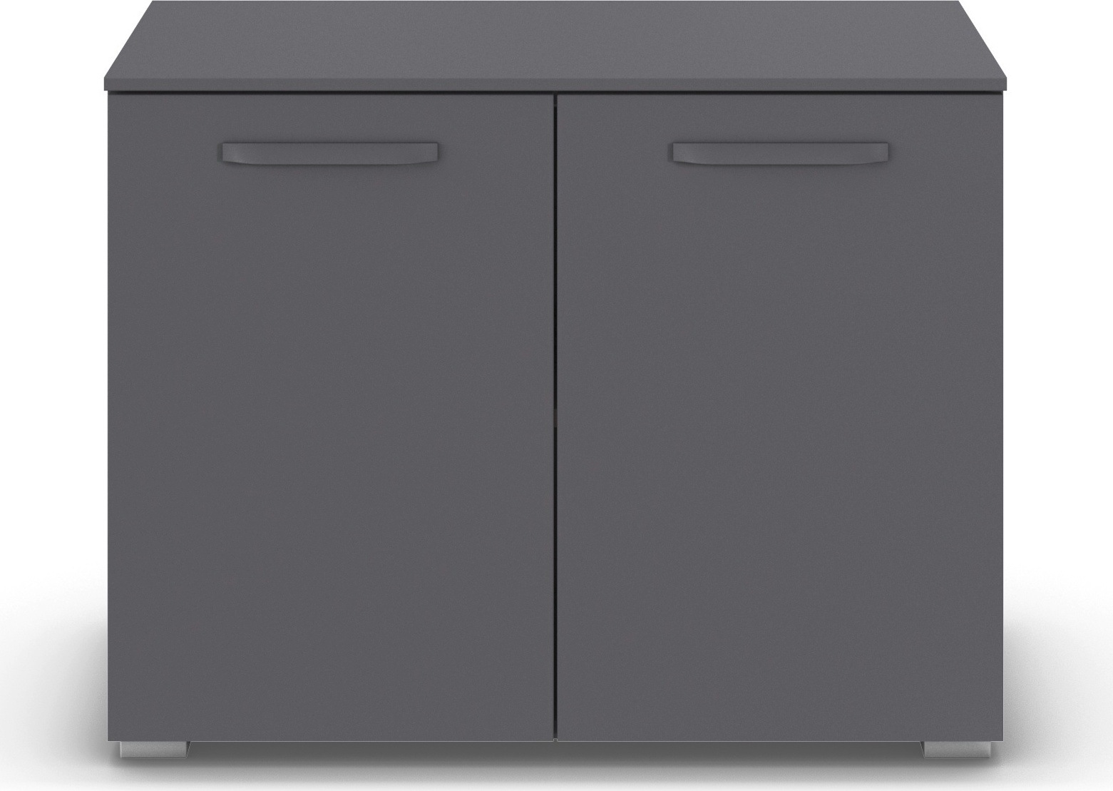 rauch Sideboard »Türkommode Kommode Lowboard OTELI mit Dekor- und Hochglanzfront« Breite 80 cm inkl. Soft-Close-Funktion,  mit 2 Türen, Einlegeboden variabel einsetzbar MADE IN GERMANY