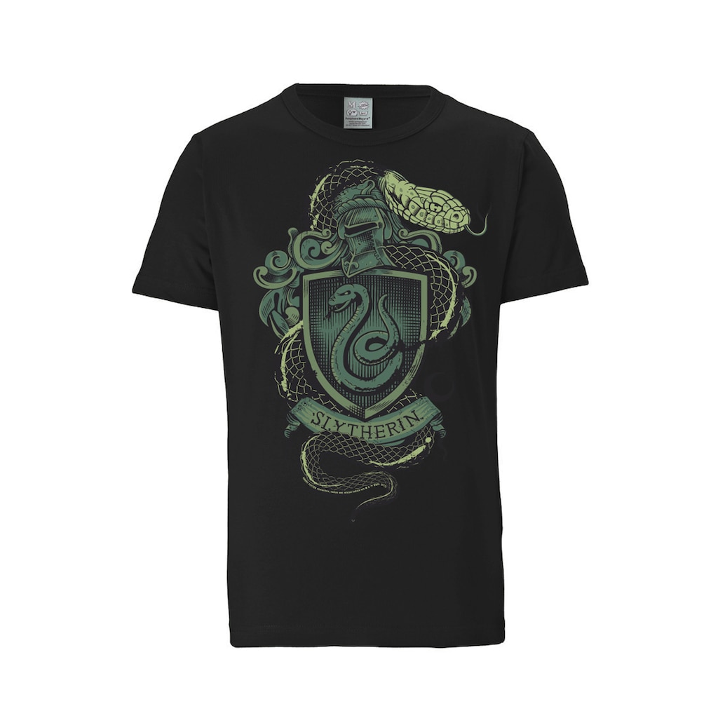 LOGOSHIRT T-Shirt »Harry Potter - Slytherin«