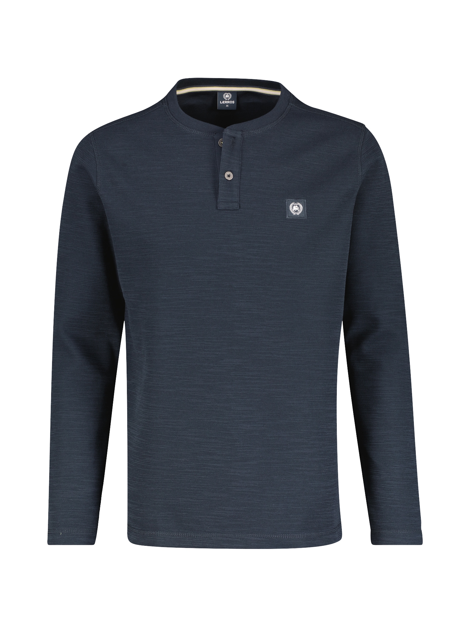 LERROS Henleyshirt »LERROS Serafinoshirt für Herren«