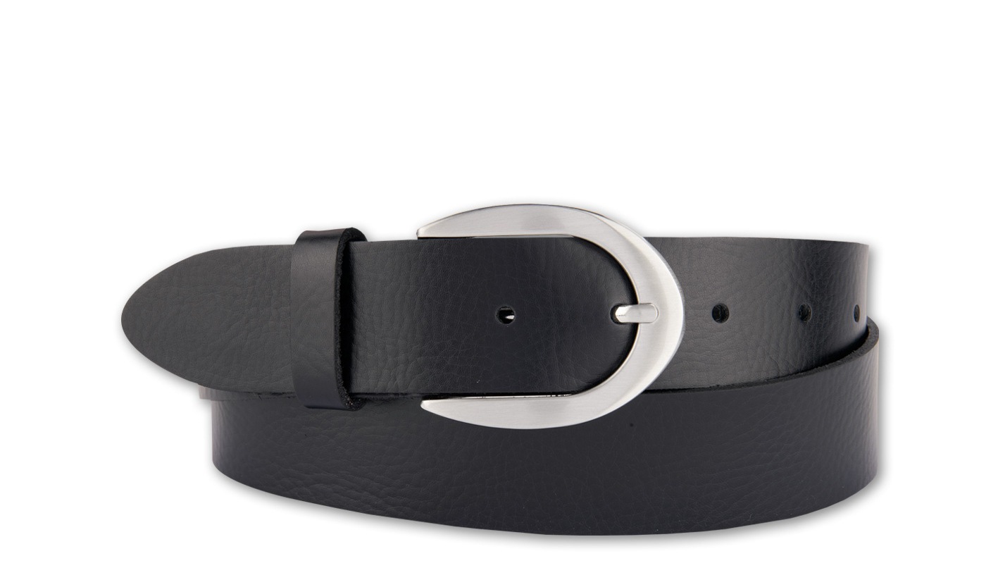 BERND GÖTZ Ledergürtel "Ledergürtel mit stilvoller Schließe in Hufeisenform günstig online kaufen