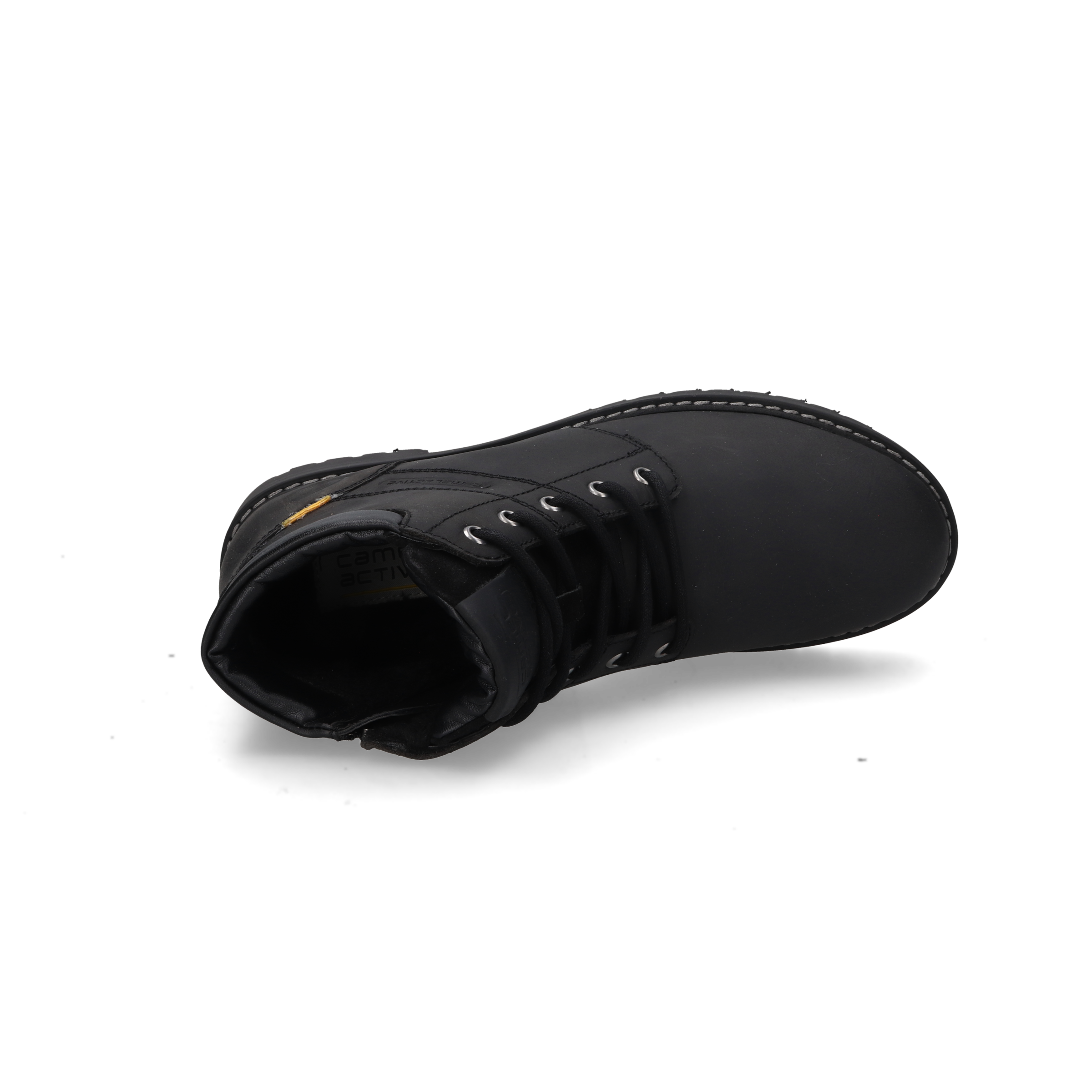camel active Winterboots, Schnürstiefel mit Profilsohle und Warmfutter