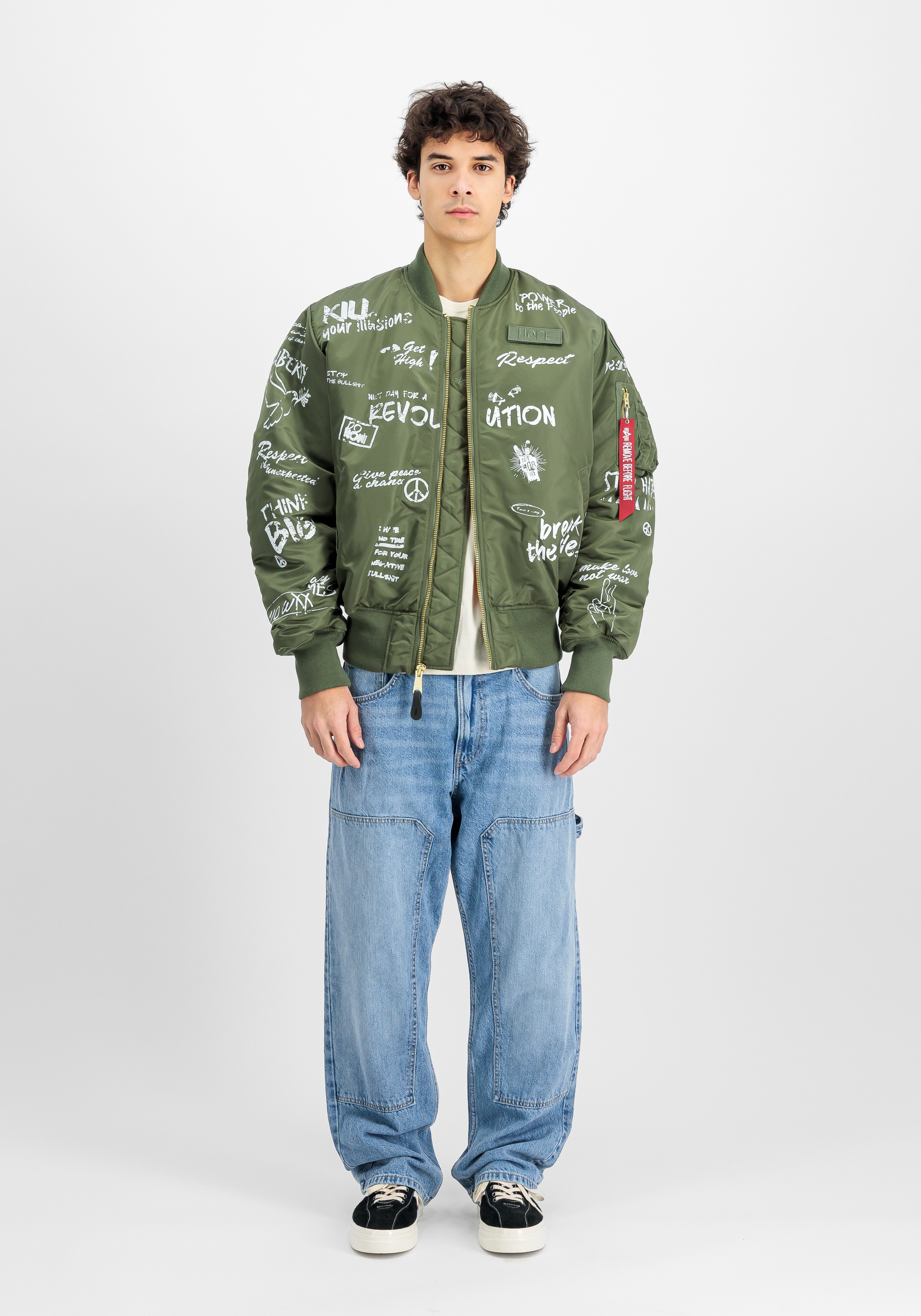Thumbnail - Alpha Industries Bomberjacke "MA-1 Peace"