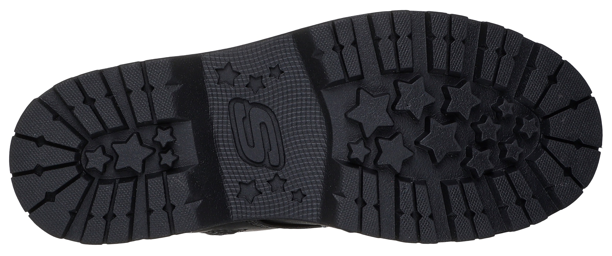 Skechers Schnürstiefel »GRAVLEN HI«, Boots mit Nieten, Größenschablone zum Download