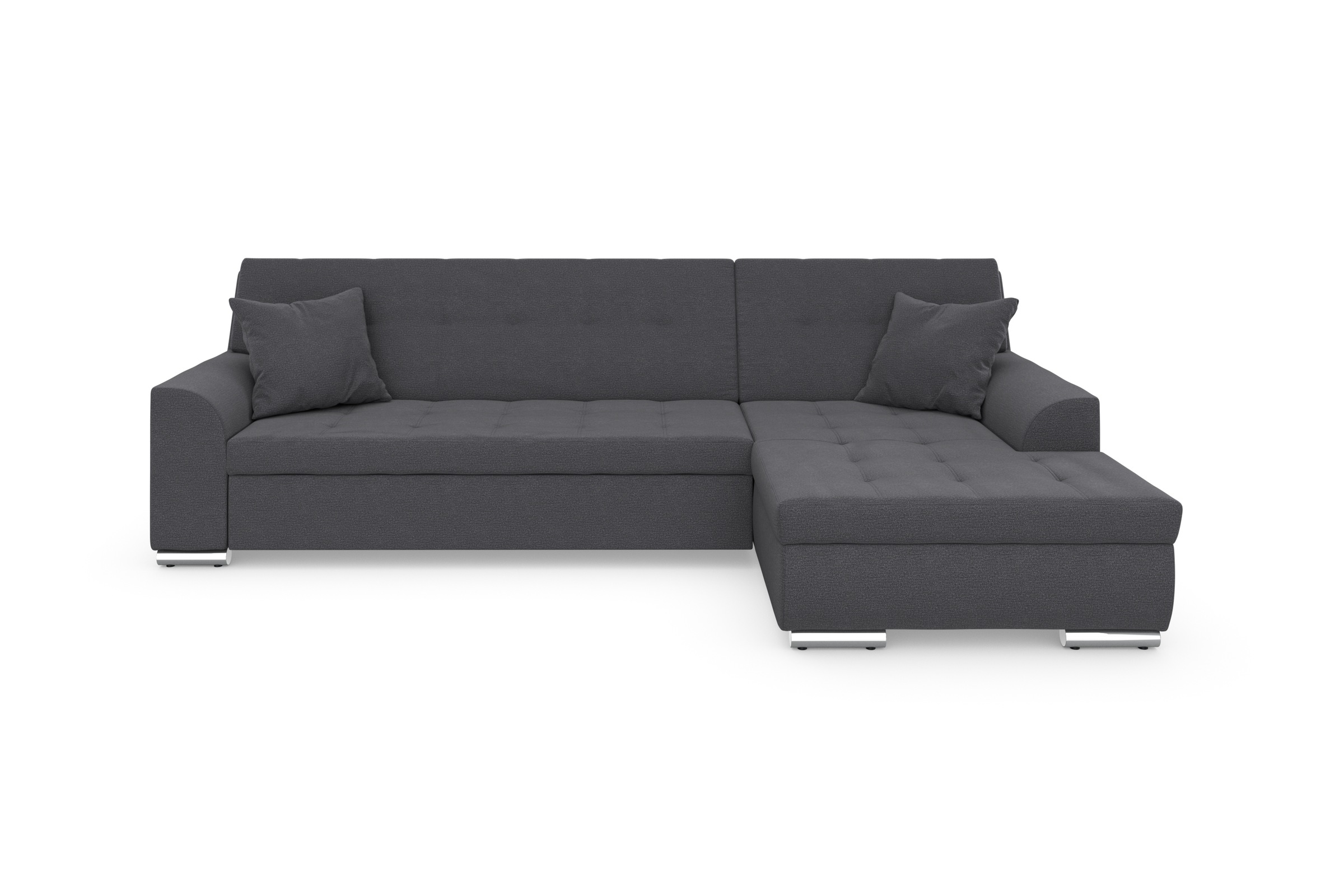 DOMO collection Ecksofa "Treviso viele Bezüge, auch in Cord, L-Form, B/T/H: günstig online kaufen
