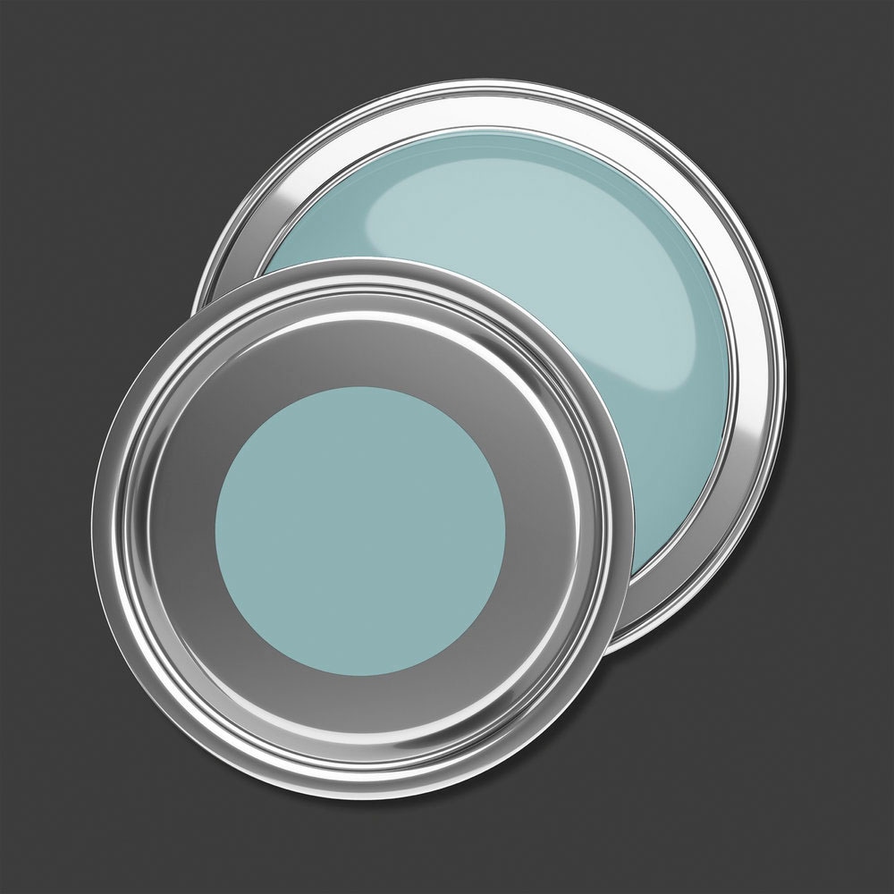 A.S. Création Wandfarbe »Premium Innenwandfarbe PURO Tuchmatt bluish petrol« ideal für Wohnzimmer, Schlafzimmer, Flur und Küche, Farbwelt Blau