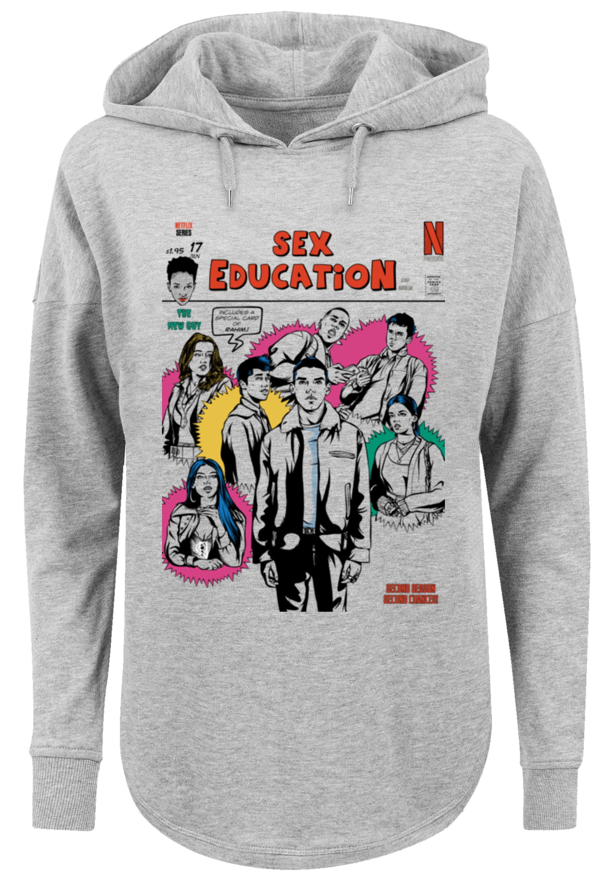 F4NT4STIC Kapuzenpullover »Sex Education Magazine Cover Netflix TV Serie«, Premium Qualität
