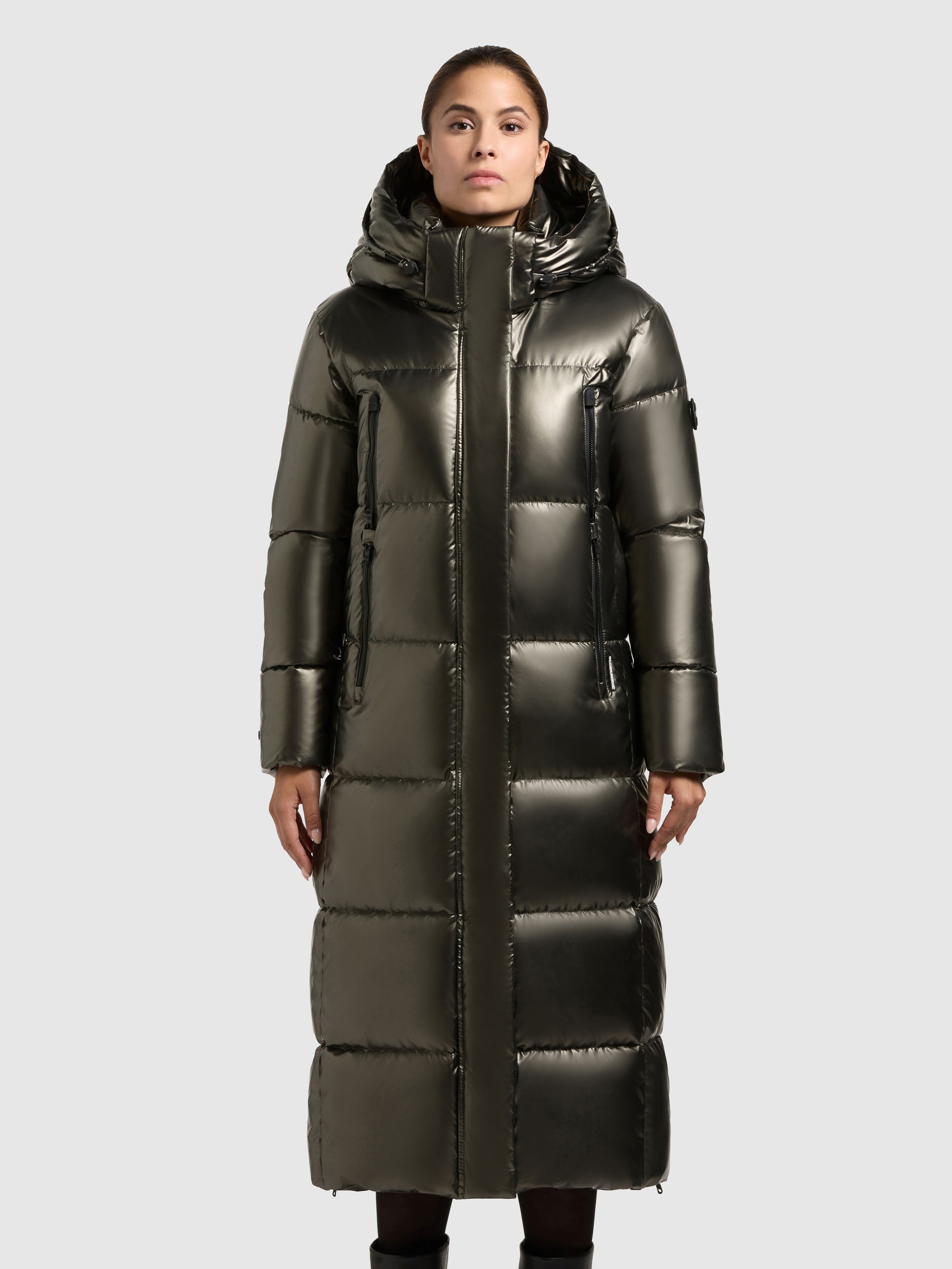 khujo Steppmantel »RUBINA2 SHINY«